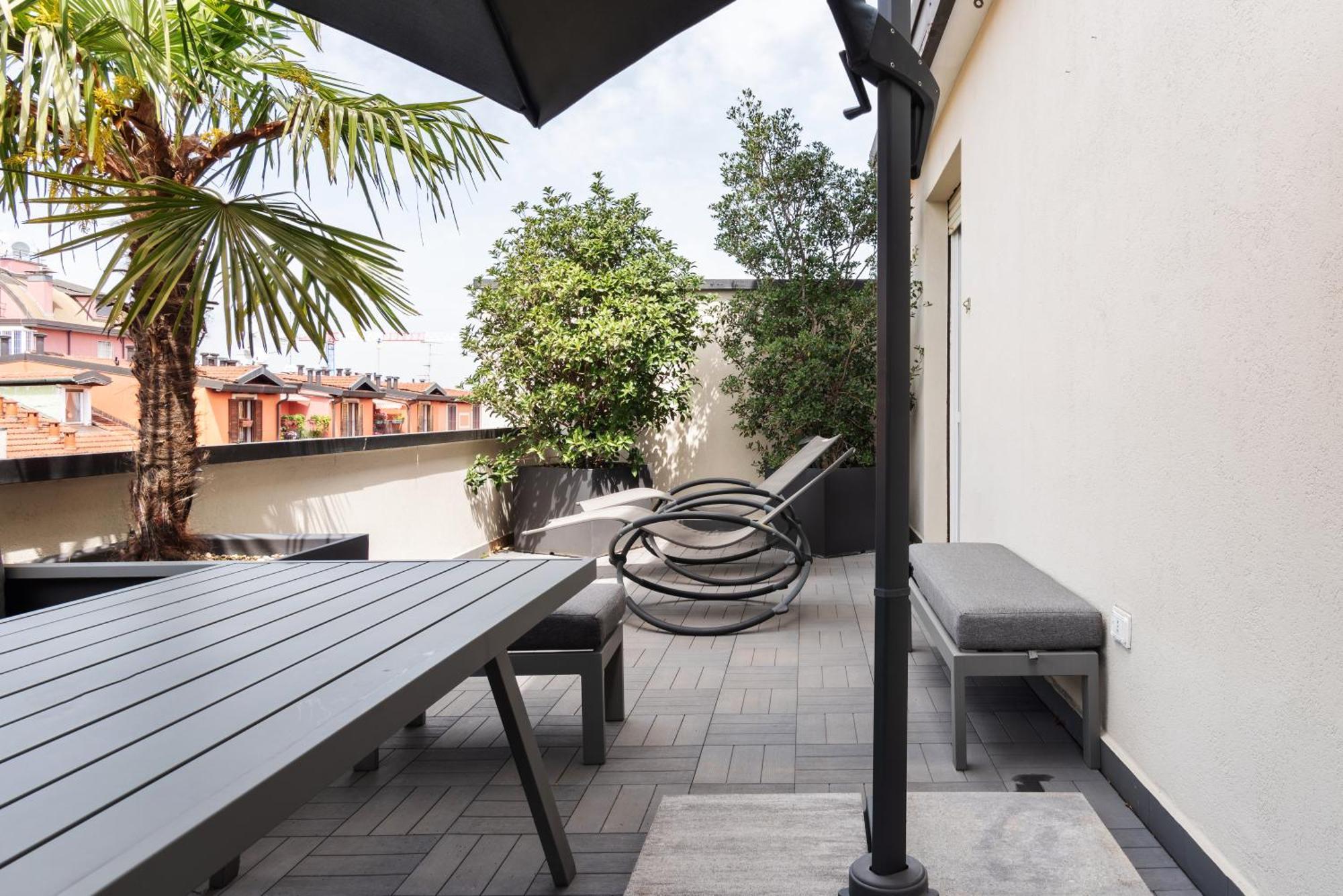 Favoloso Bilocale Con Terrazza Nel Cuore Di Apartment Mailand