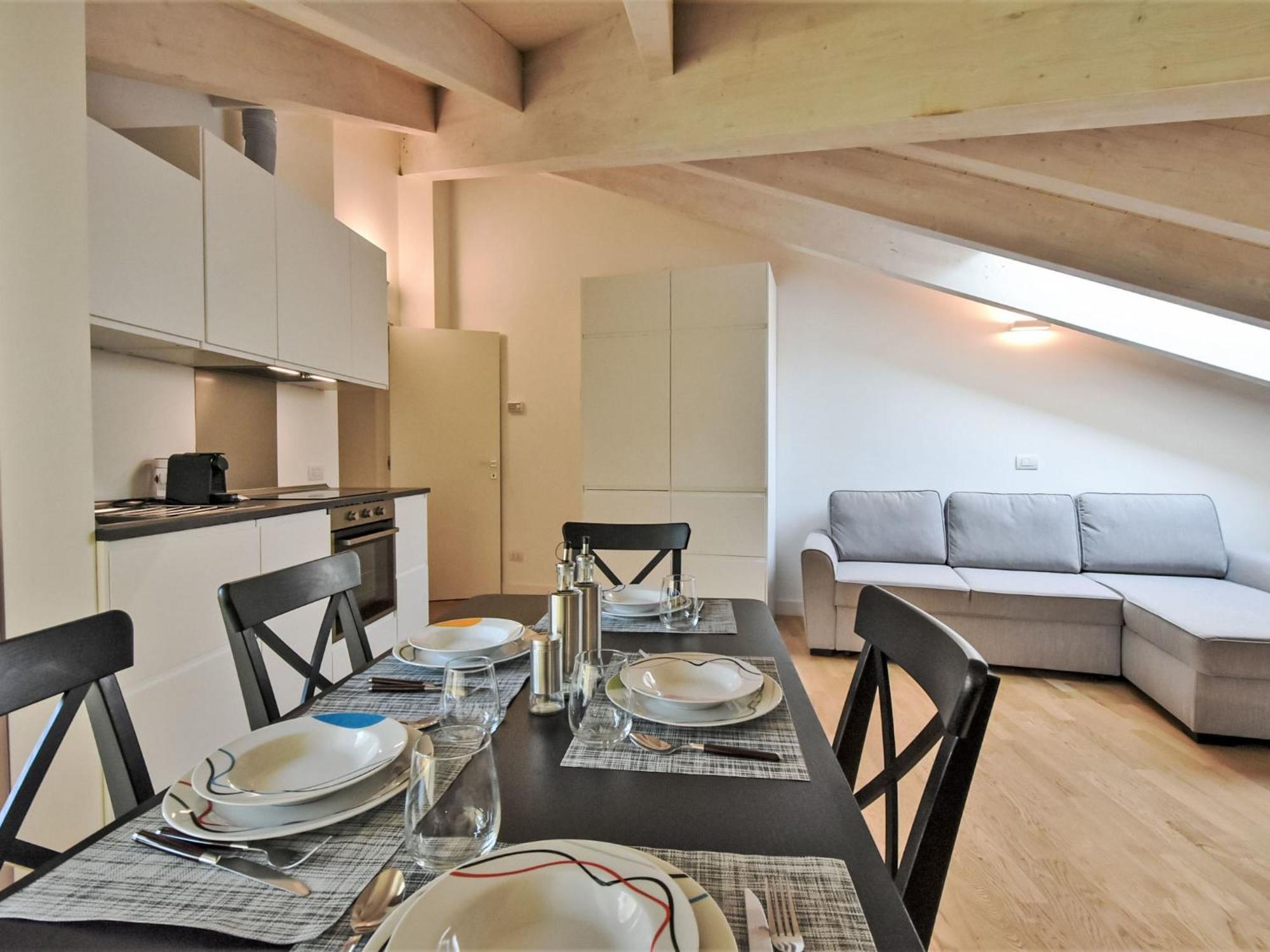 White Attic Terrace By Interhome *