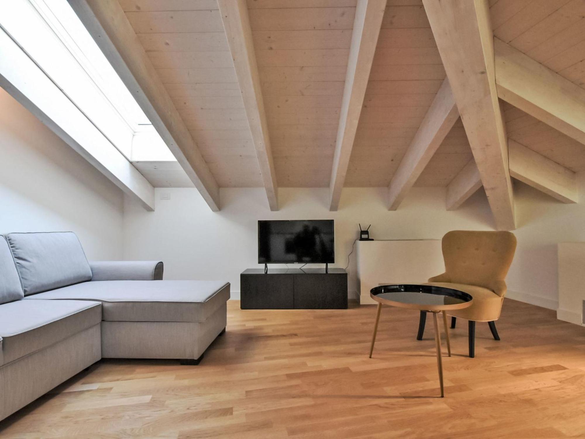 White Attic Terrace By Interhome