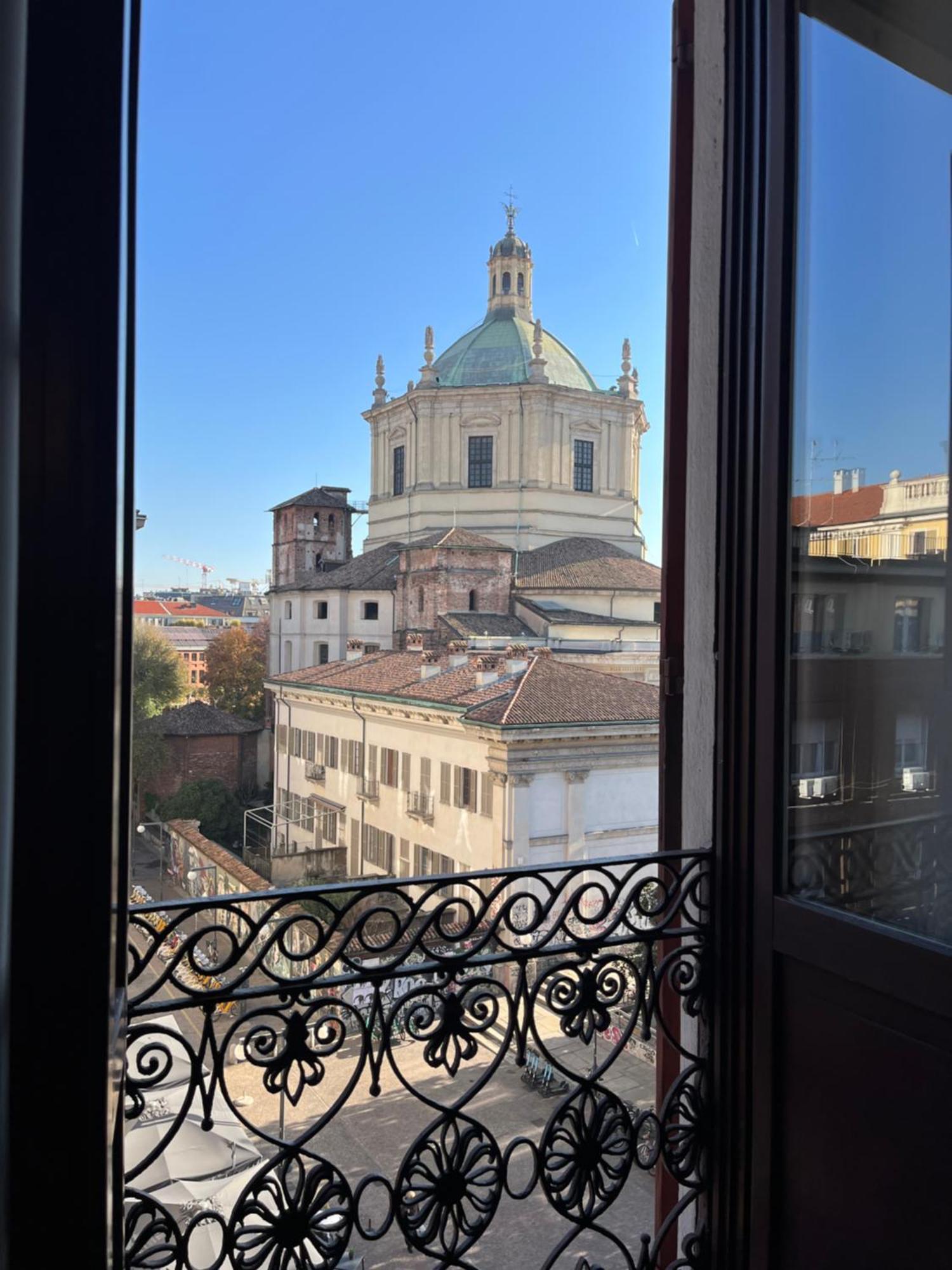 Centro Storico Vista Colonne San Lorenzo Milão