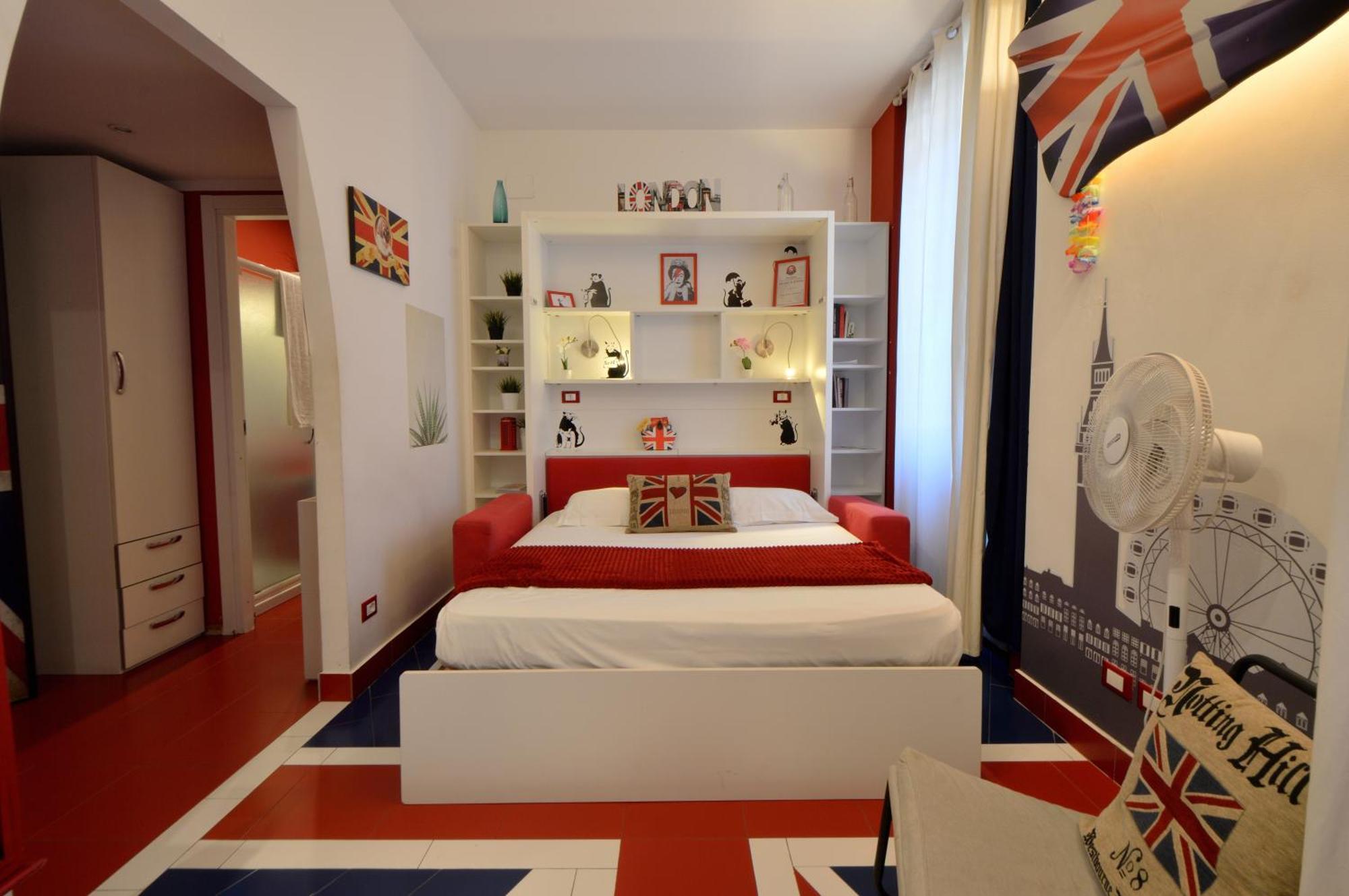 Bellissimo Mini Deluxe Di Design E A Tema Inghiterra - Potente Wi-fi Ottimo Il Collegamento Con Aeroporto Di Malpensa E Rho Fiera, Vicino A 3 Linee Metropolitane Apartment Mailand