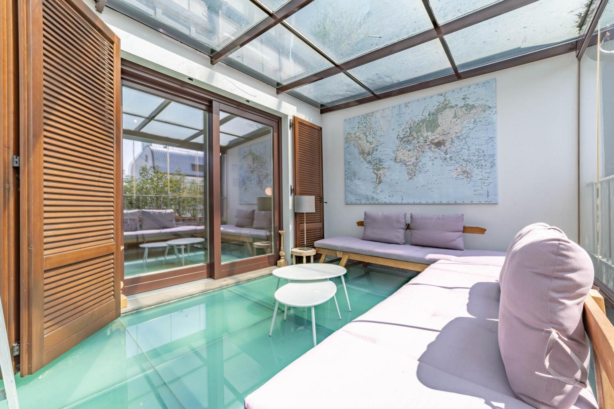 10' Navigli, Penthouse With Panoramic View Apartamento