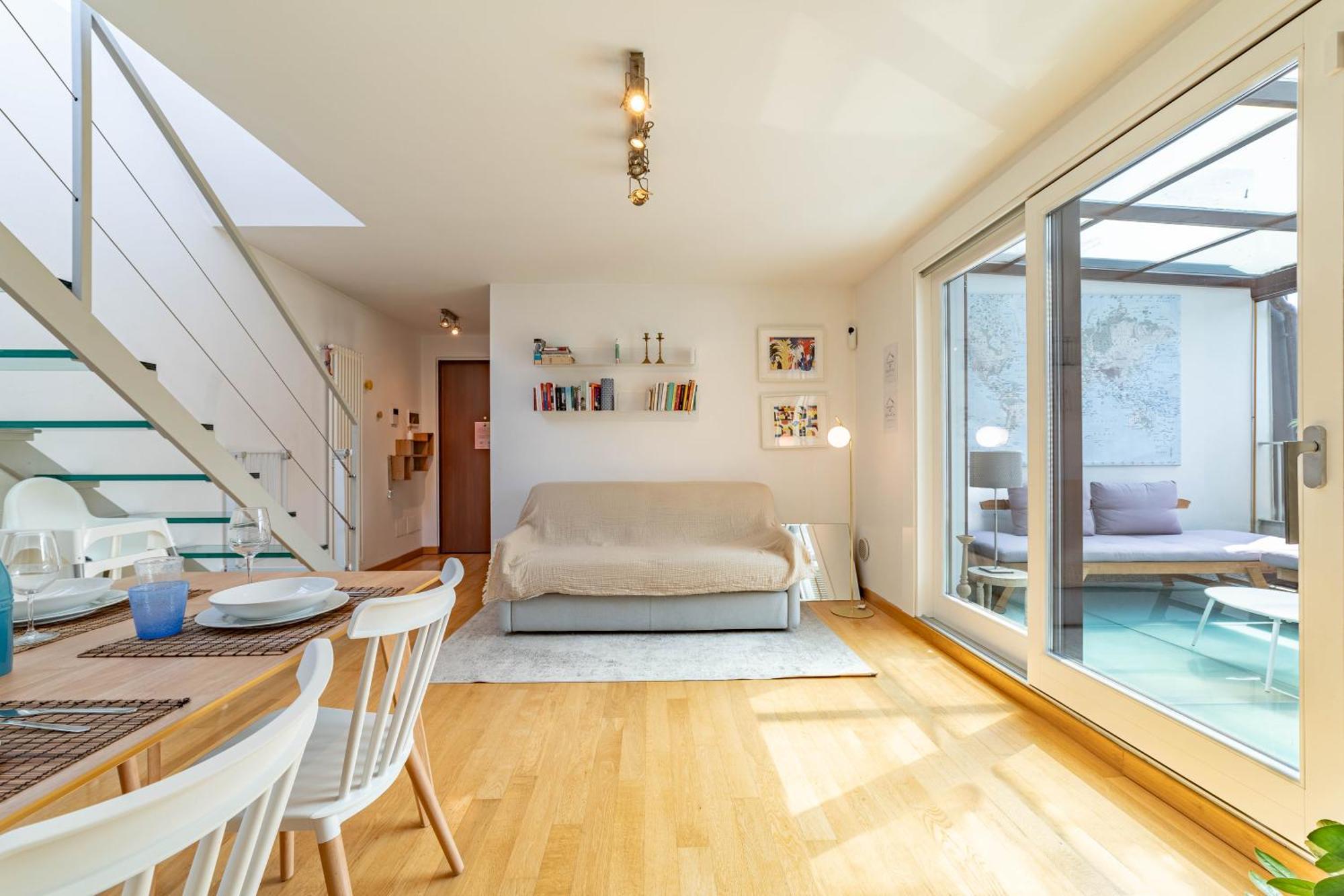 Apartamento 10' Navigli, Penthouse With Panoramic View