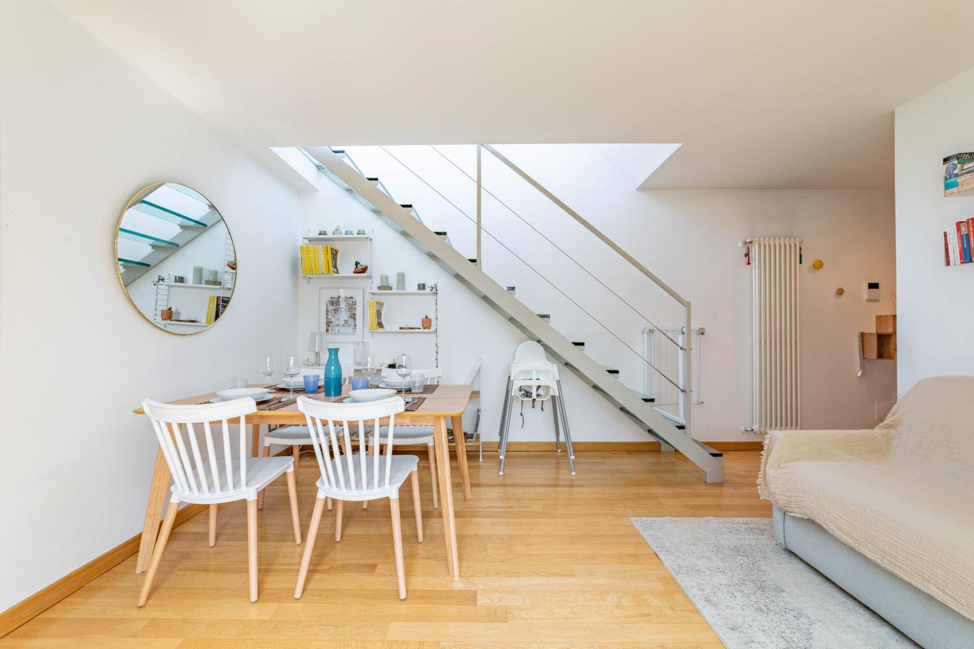 Apartamento 10' Navigli, Penthouse With Panoramic View *