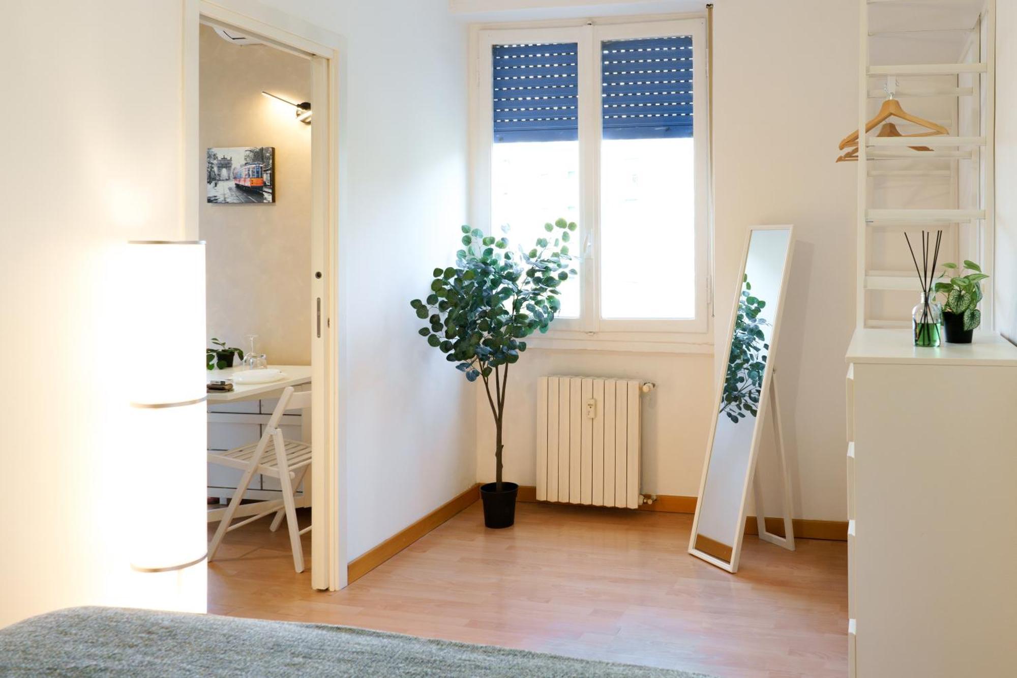 Apartamento 2min Metro Rossa-20min San Siro-ac-parcheggi Milão