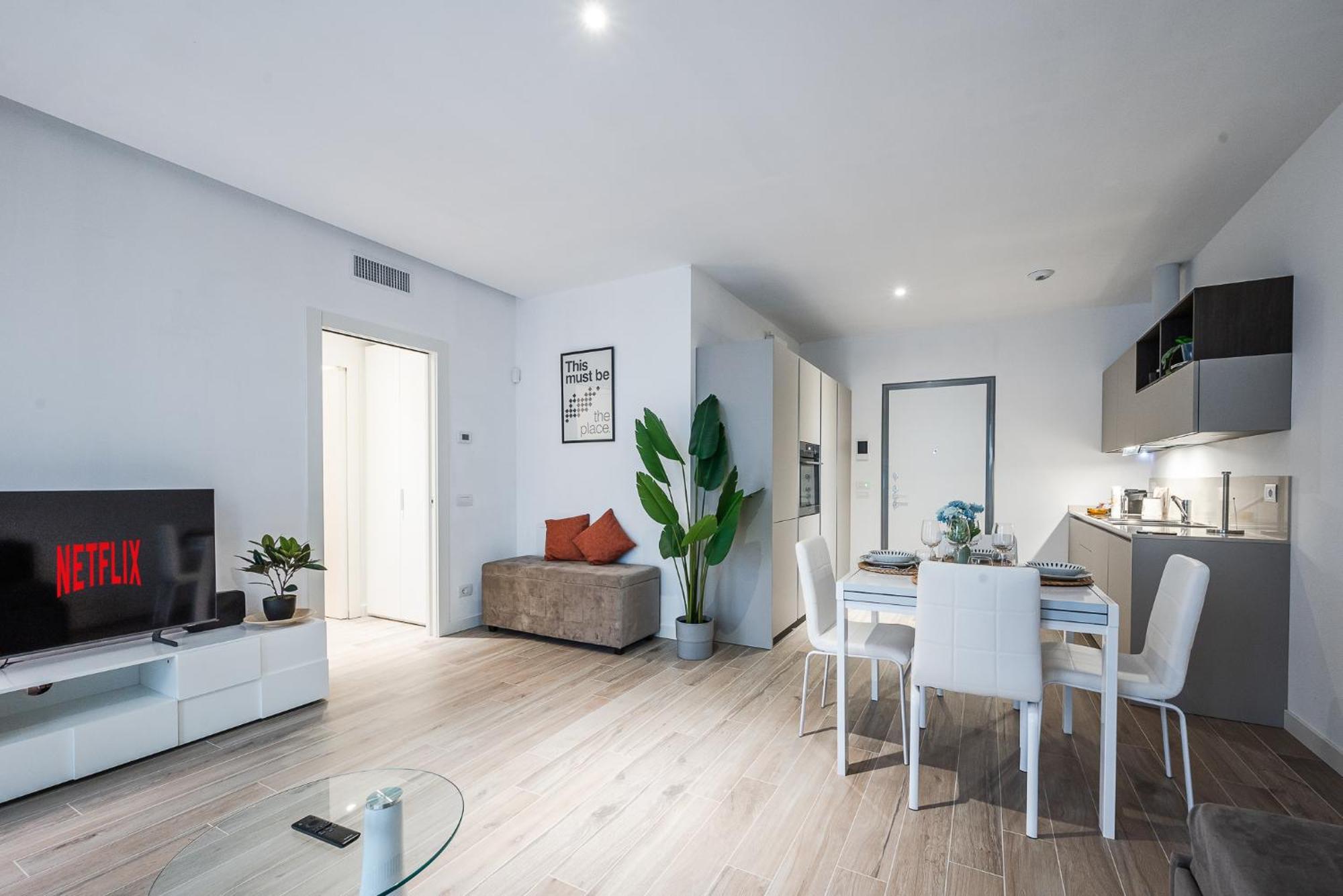 Urban Garden Flat In Modern Style Apartment Mailand