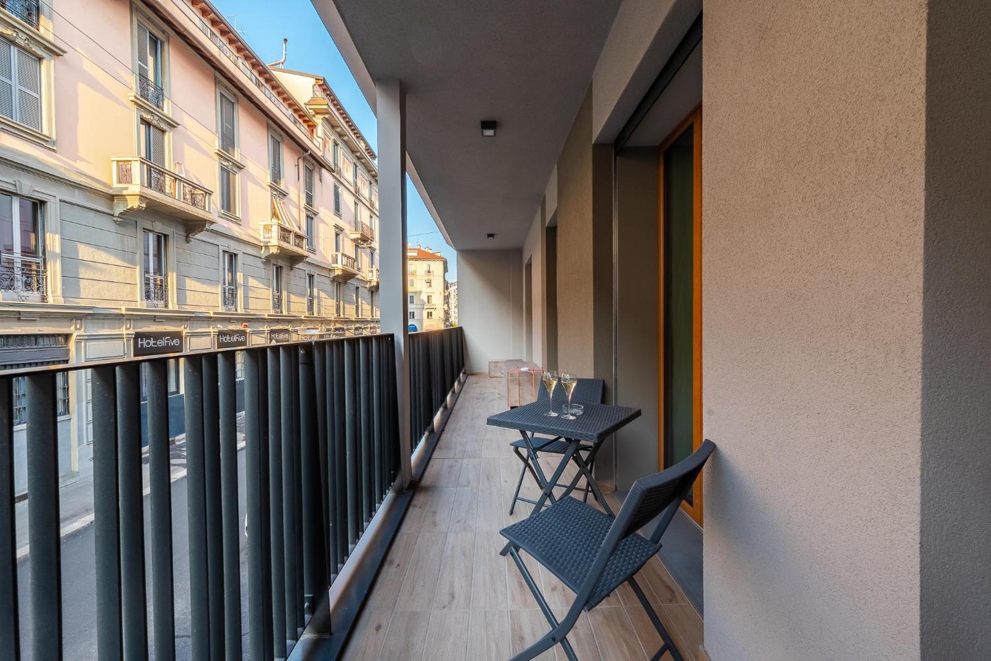 Urban Garden Flat In Modern Style Mailand