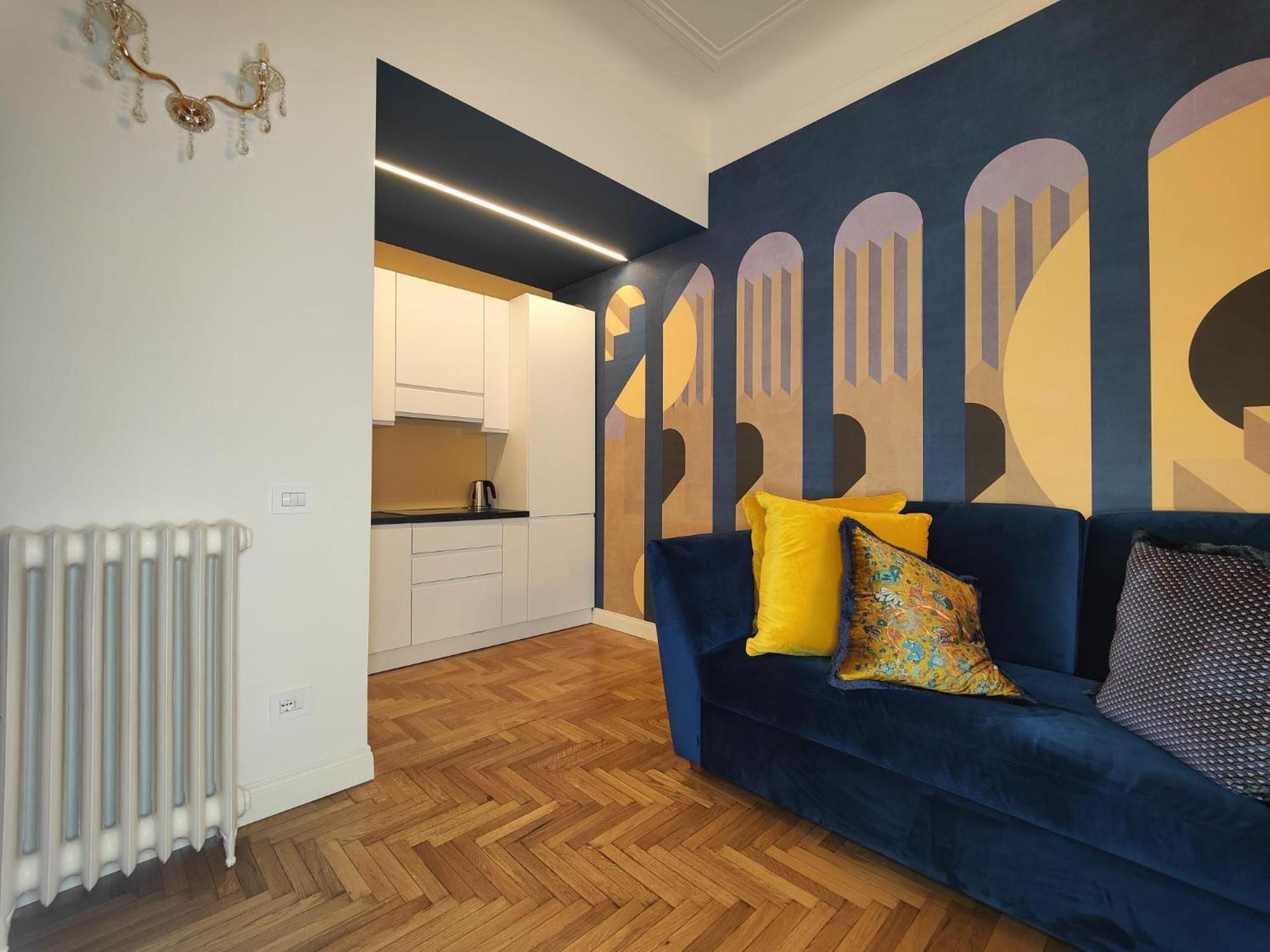9 Guests 2 Apartments Together 2 And 3 Floor With, 4 Bedrooms, 4 Baths In Milano Downtown With Ac, Wifi And Subway M1 M2 Airport Connected Apartamento