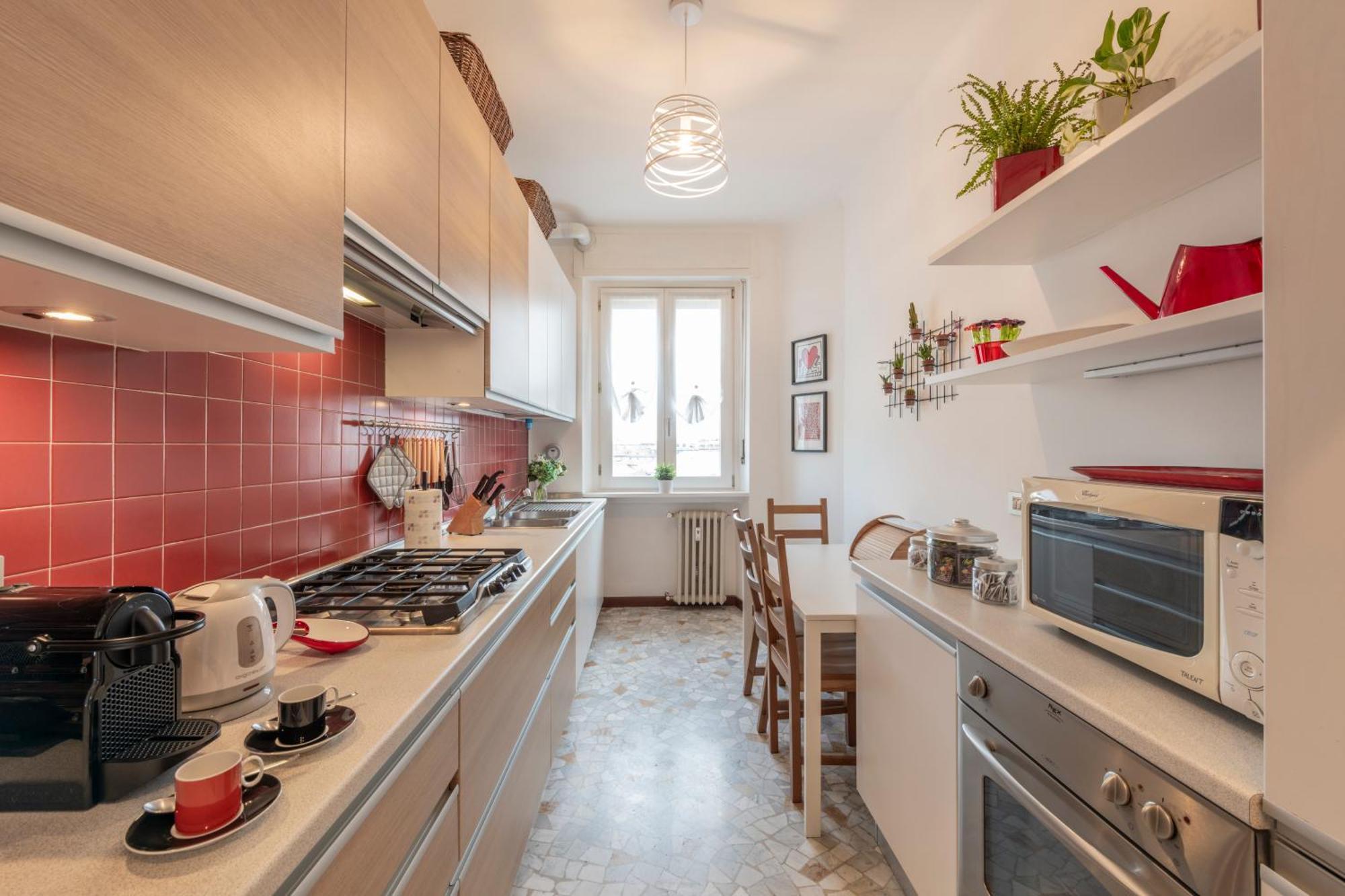 Otto Novembre, 3 Ampio Ed Elegante Con Vista Apartment Mailand