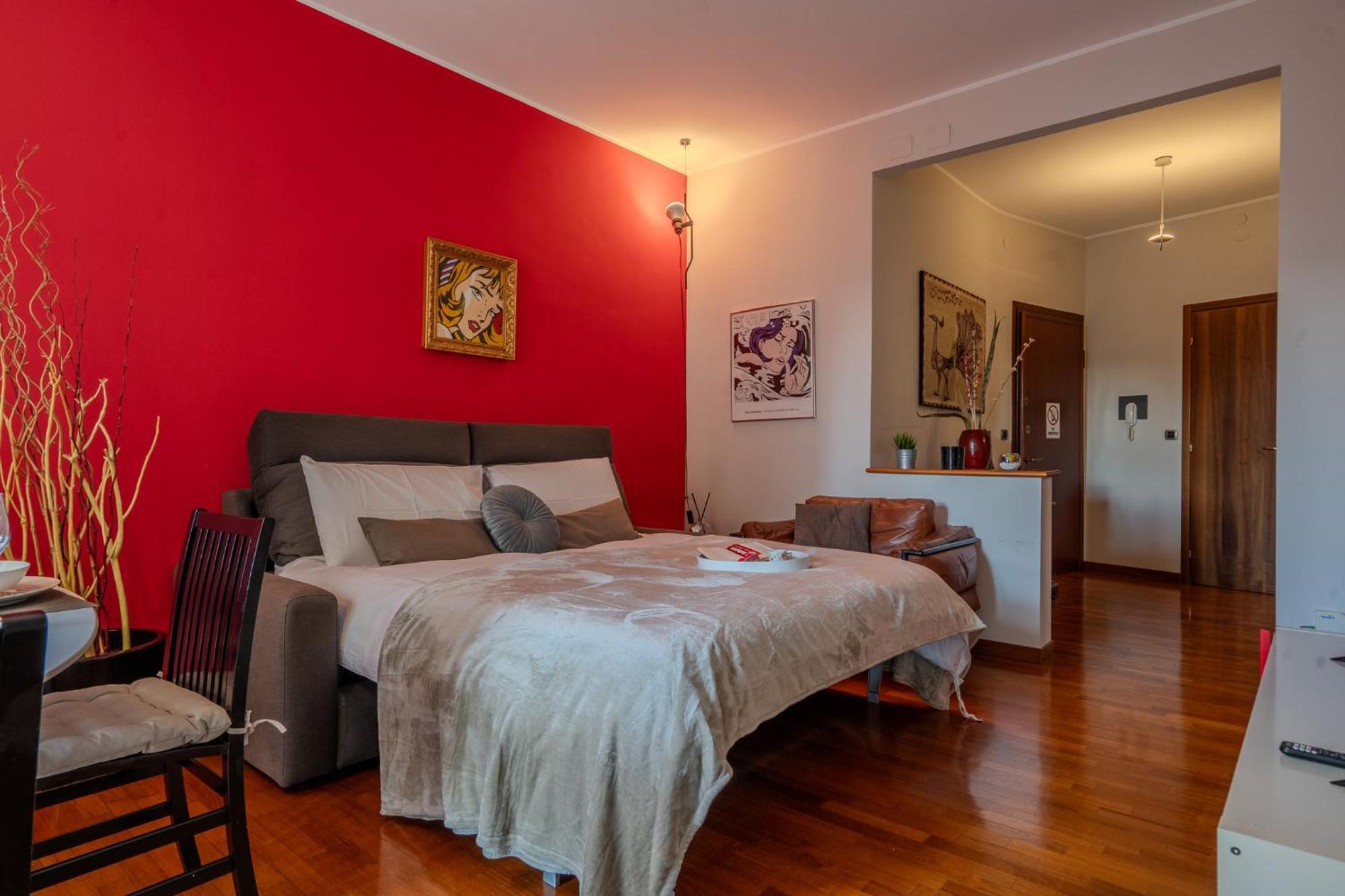 Caseospitali - Casa Pop Art Luminoso Per 4 Citta Studi, Lambrate Apartamento *