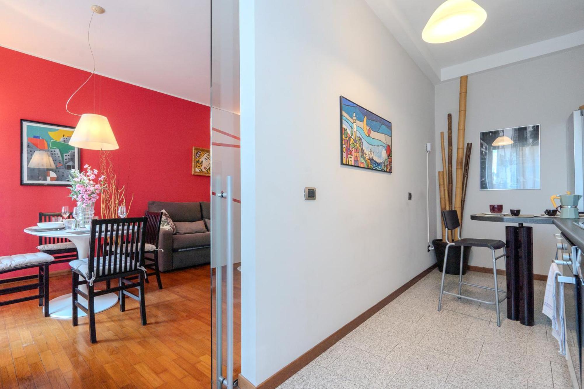 Caseospitali - Casa Pop Art Luminoso Per 4 Citta Studi, Lambrate Mailand