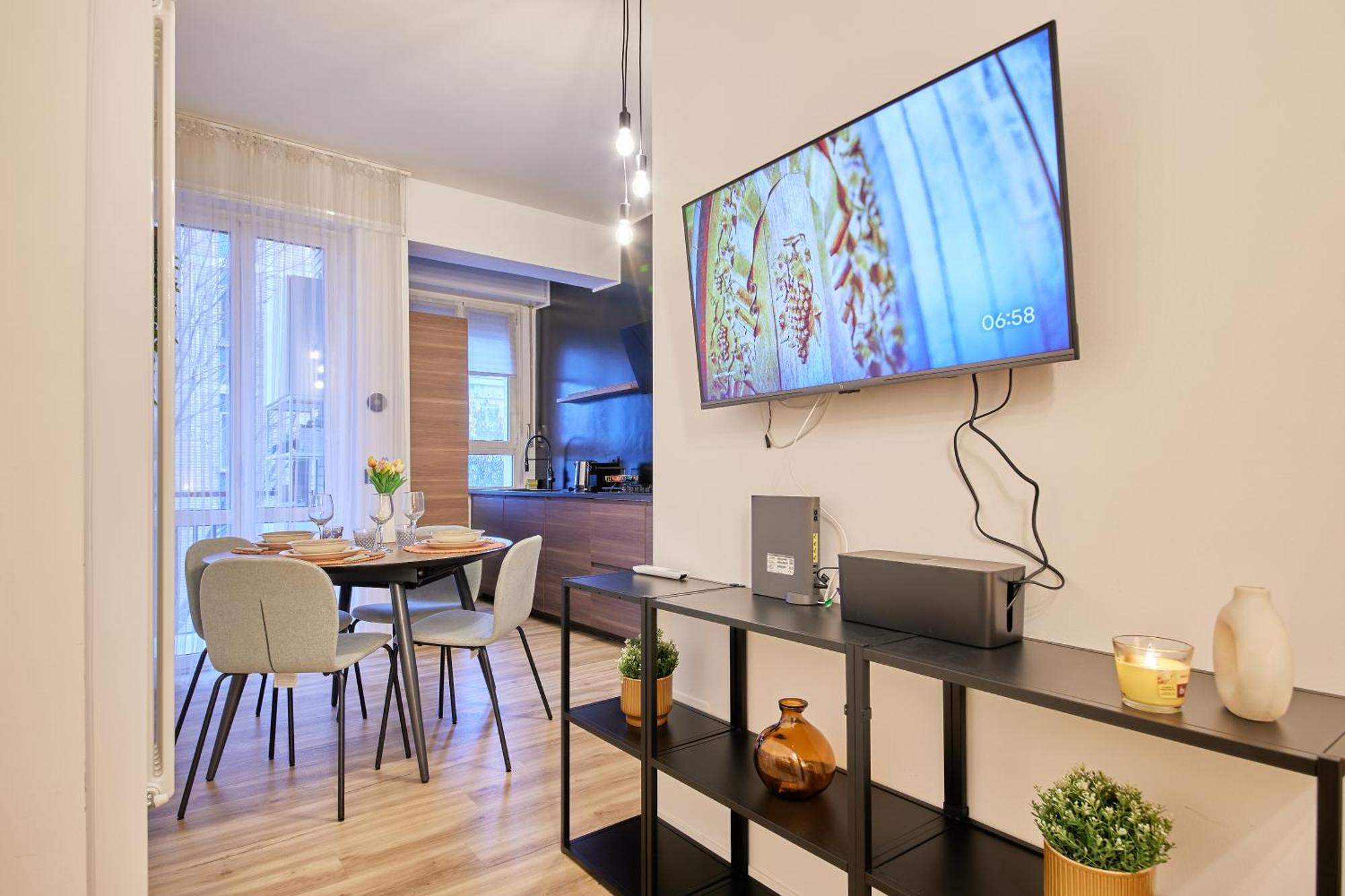 Apartment San Siro Design E Lusso, 10 Min Dallo Stadio Milan
