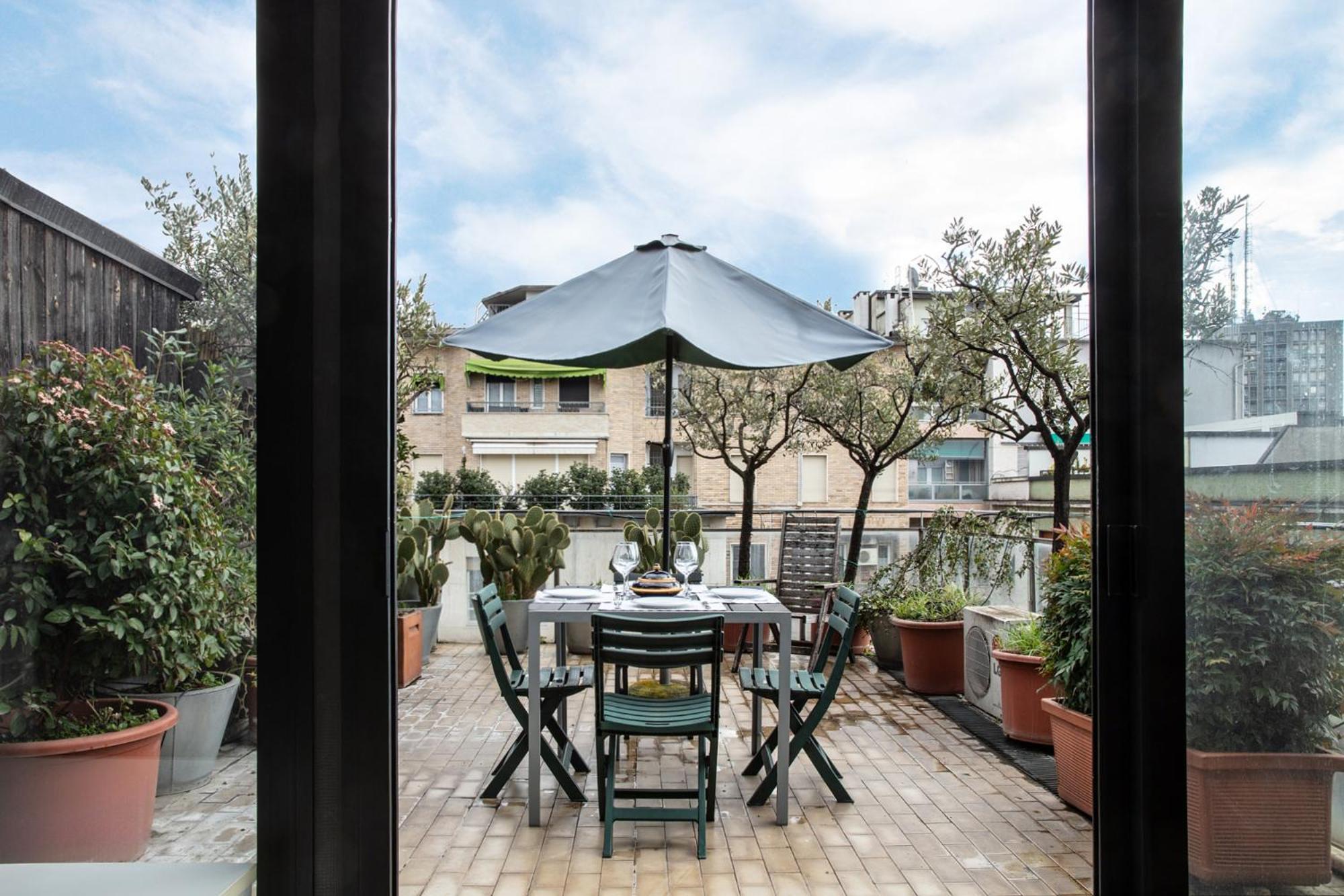 Dehomes - Porta Nuova Luxury, Terrace View Duomo * Mailand