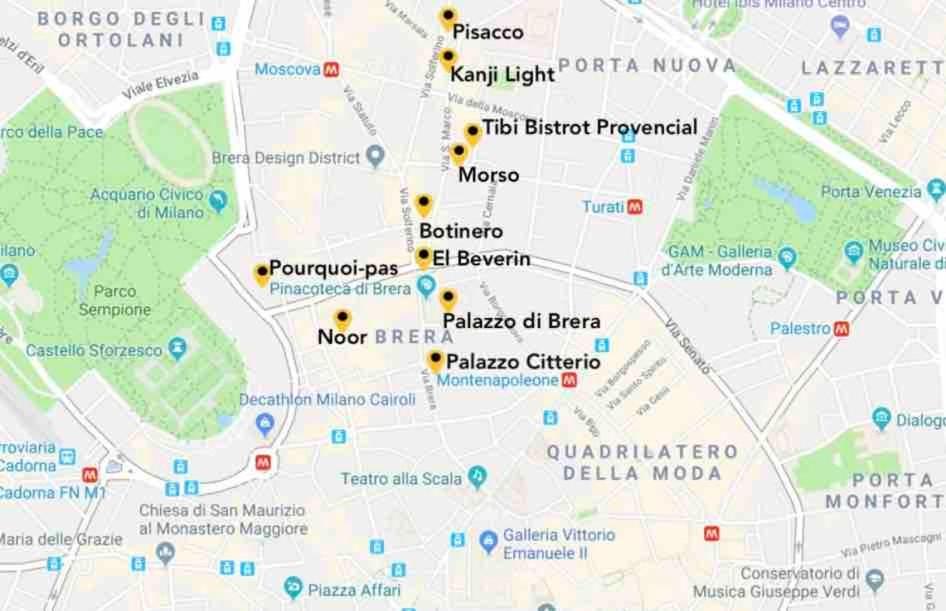 Brera Center Milano-the Art Of Living-metro Apartment *