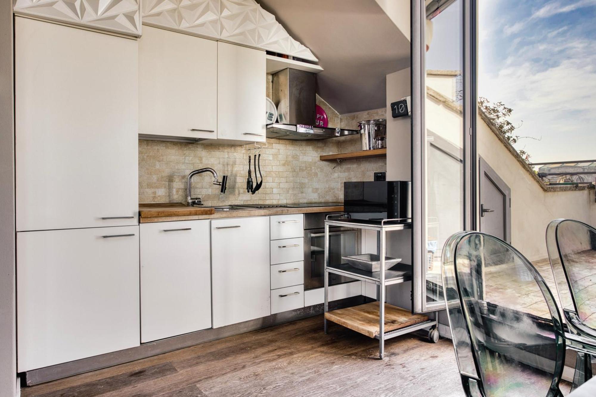Attico Domusmi Lunigiana Sunset Terrace Apartment Mailand