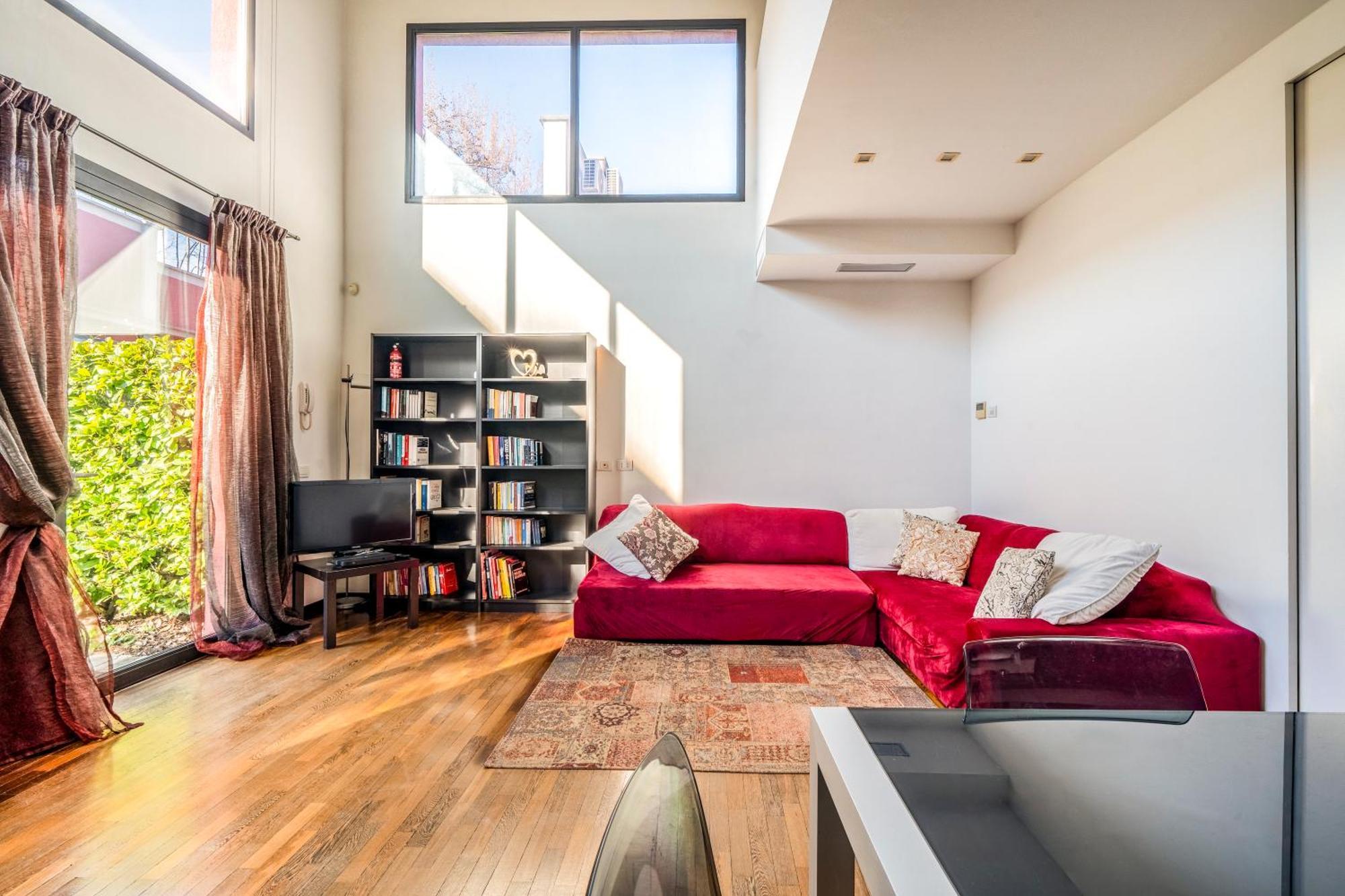Red Lofty Milano- Loft Moderno Comodo Per Ippodromo, San Siro, Fiere E Politecnico, Parking * Mailand