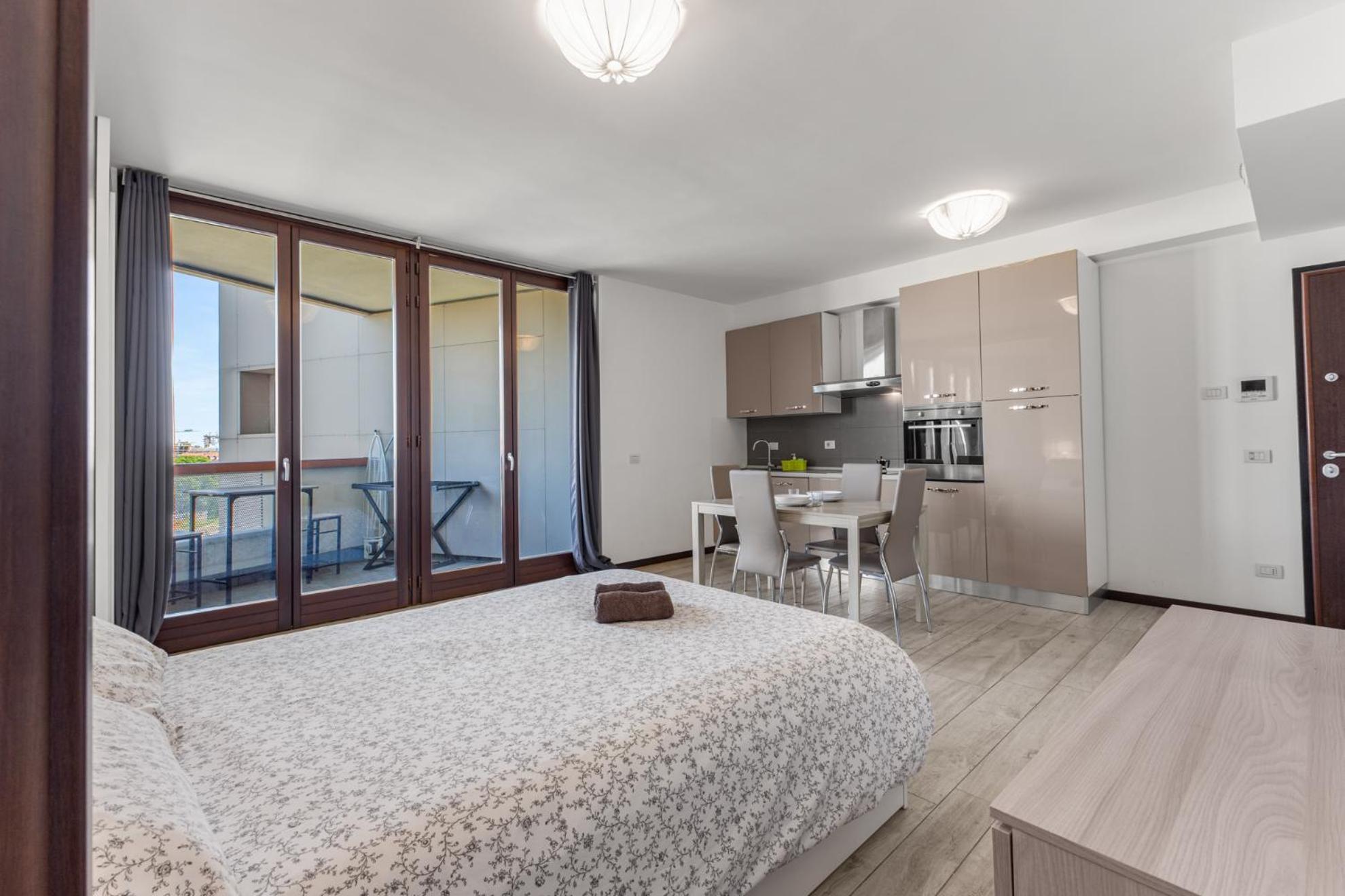 Monolocale Con Balcone Self Check In Sempione Apartment Mailand
