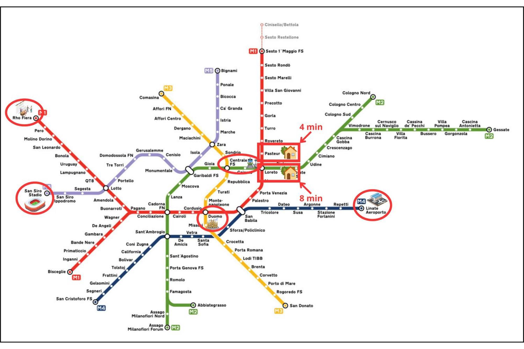Apartamento 2 Min To Metro - 12 Min To Station And Duomo - Quiet