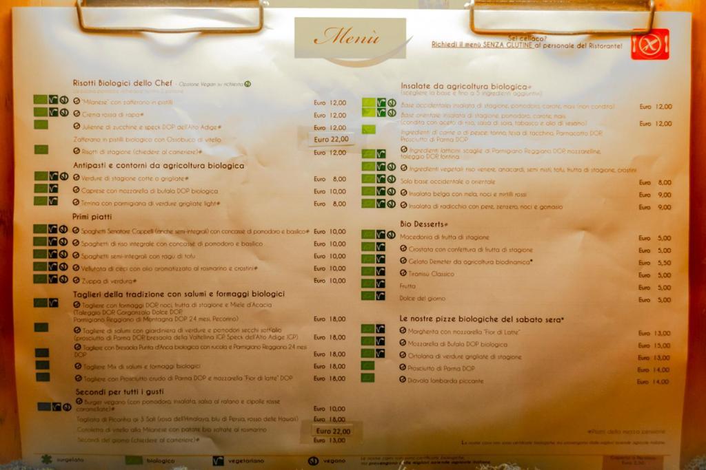 Eco & Bioriso Restaurant Hotel Mailand