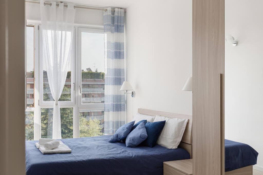Apartment Moderno, Luminoso, Spazioso Con Vista Mailand