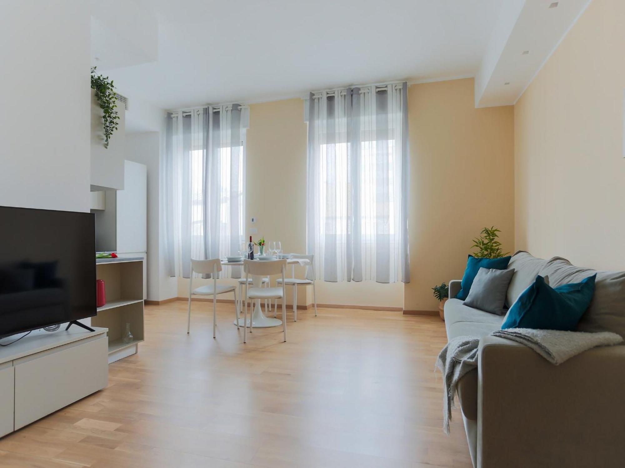 Apartamento The Best Rent - Bright One-bedroom In Corso Vittorio Emanuele Ii Milão