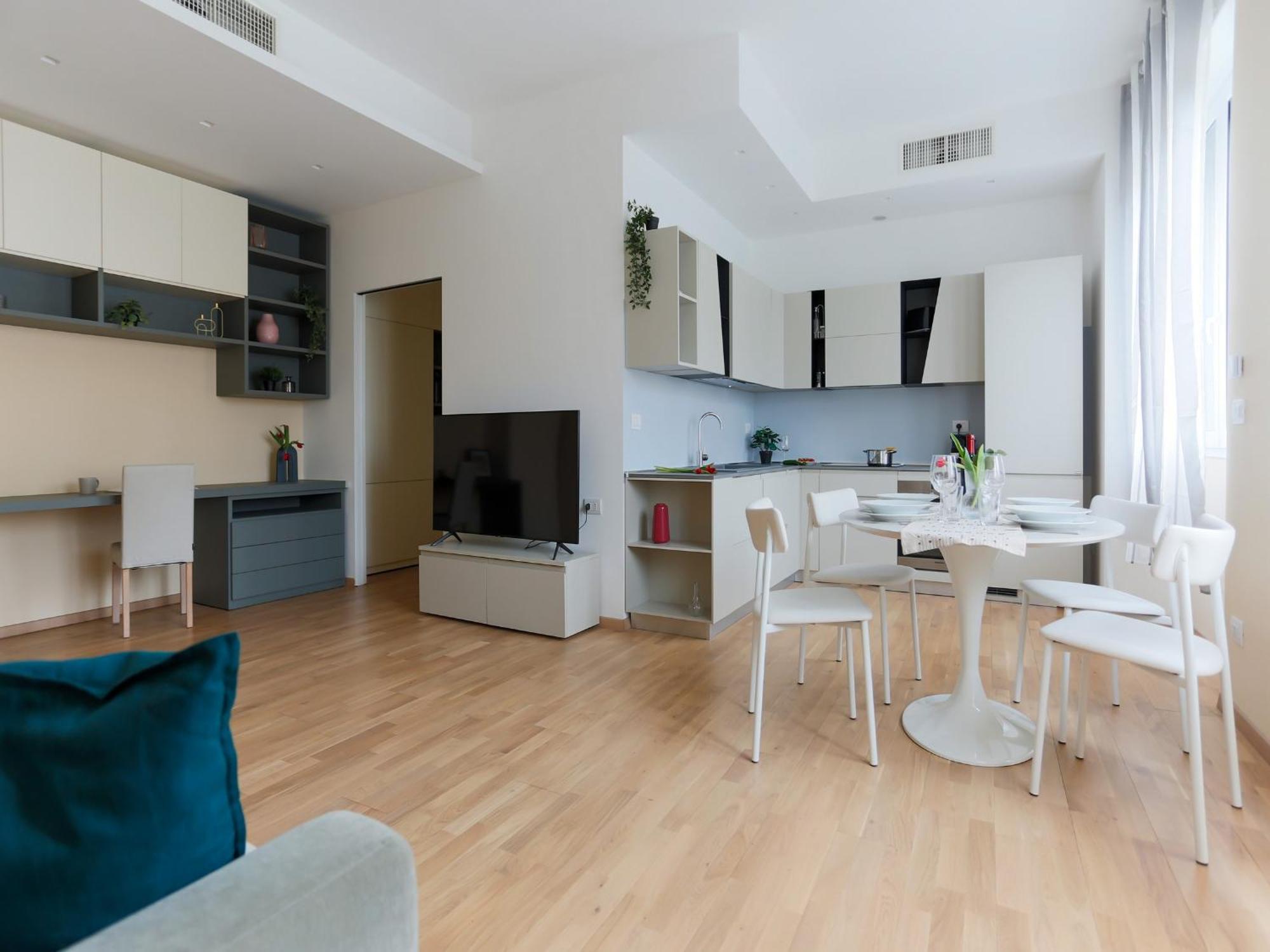 The Best Rent - Bright One-bedroom In Corso Vittorio Emanuele Ii Apartamento Milão