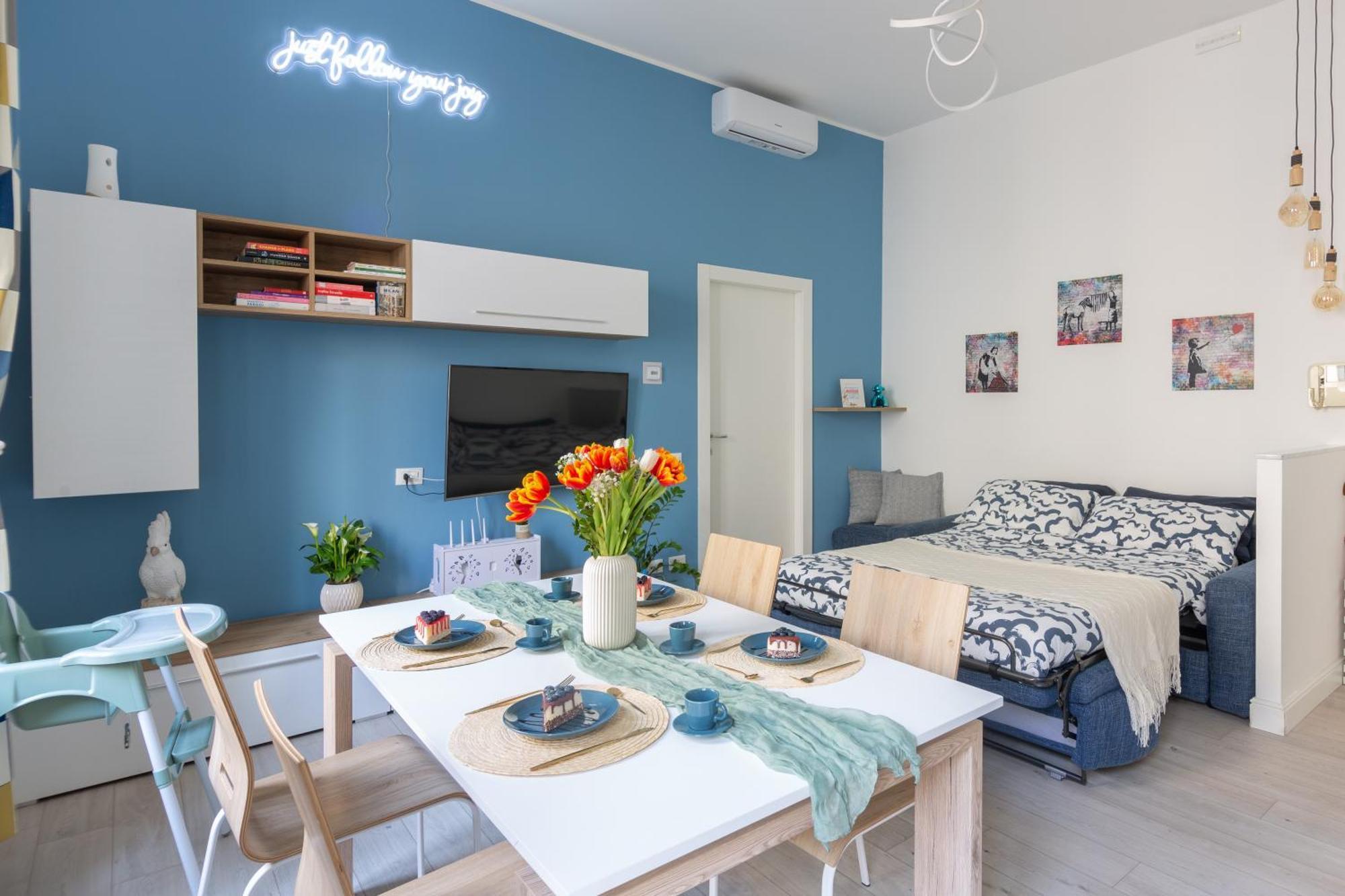 Ourjoy Condo, Free Parking, Ac, Wifi - M Gioia47, Station, Porta Nuova, Apartment
