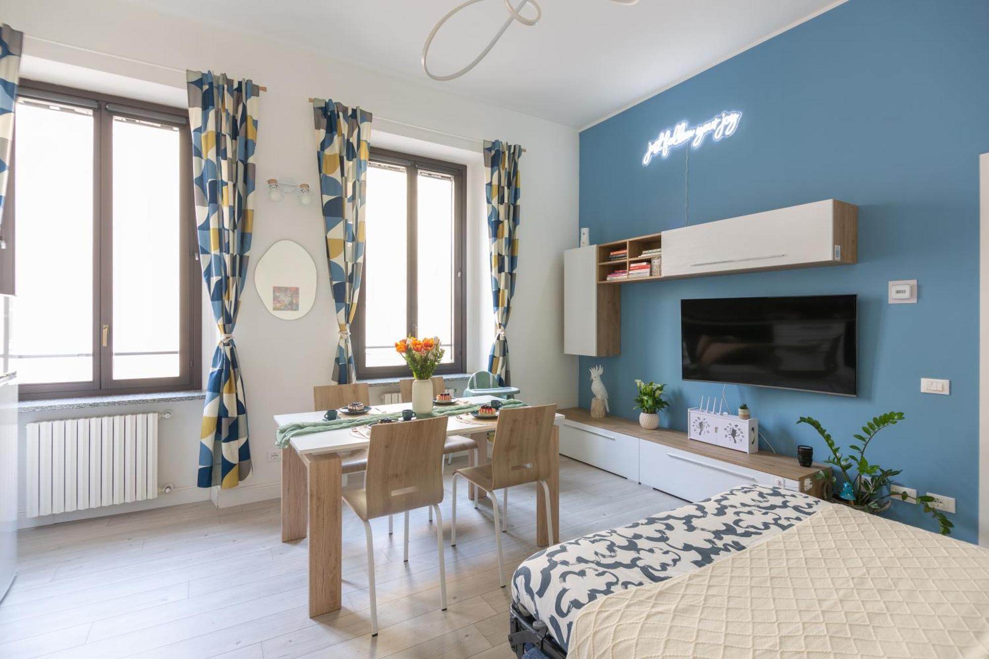 Ourjoy Condo, Free Parking, Ac, Wifi - M Gioia47, Station, Porta Nuova, Apartment