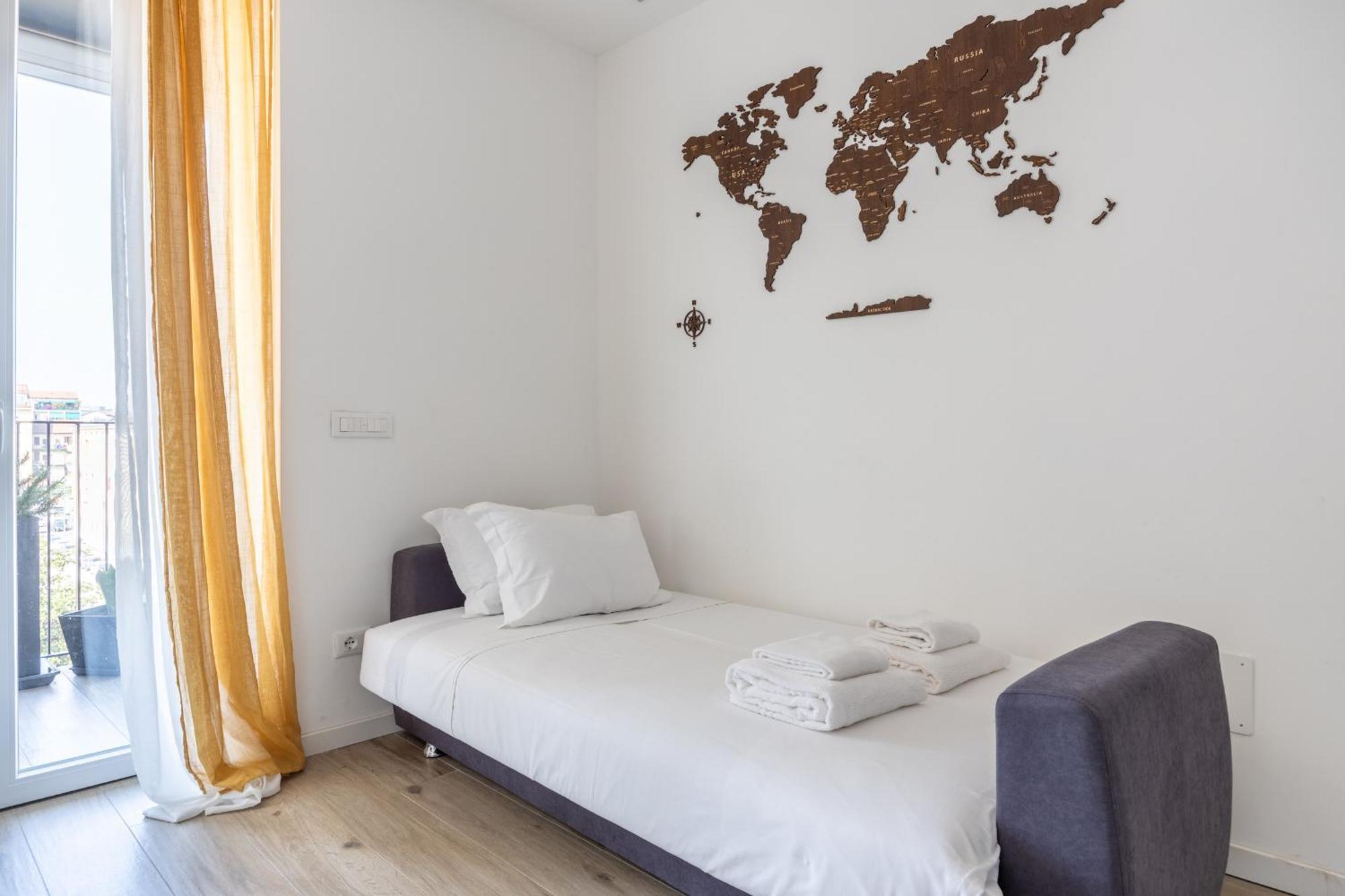 Free Private Parking - Metro Line 5 Min Cozy Apartment Mailand