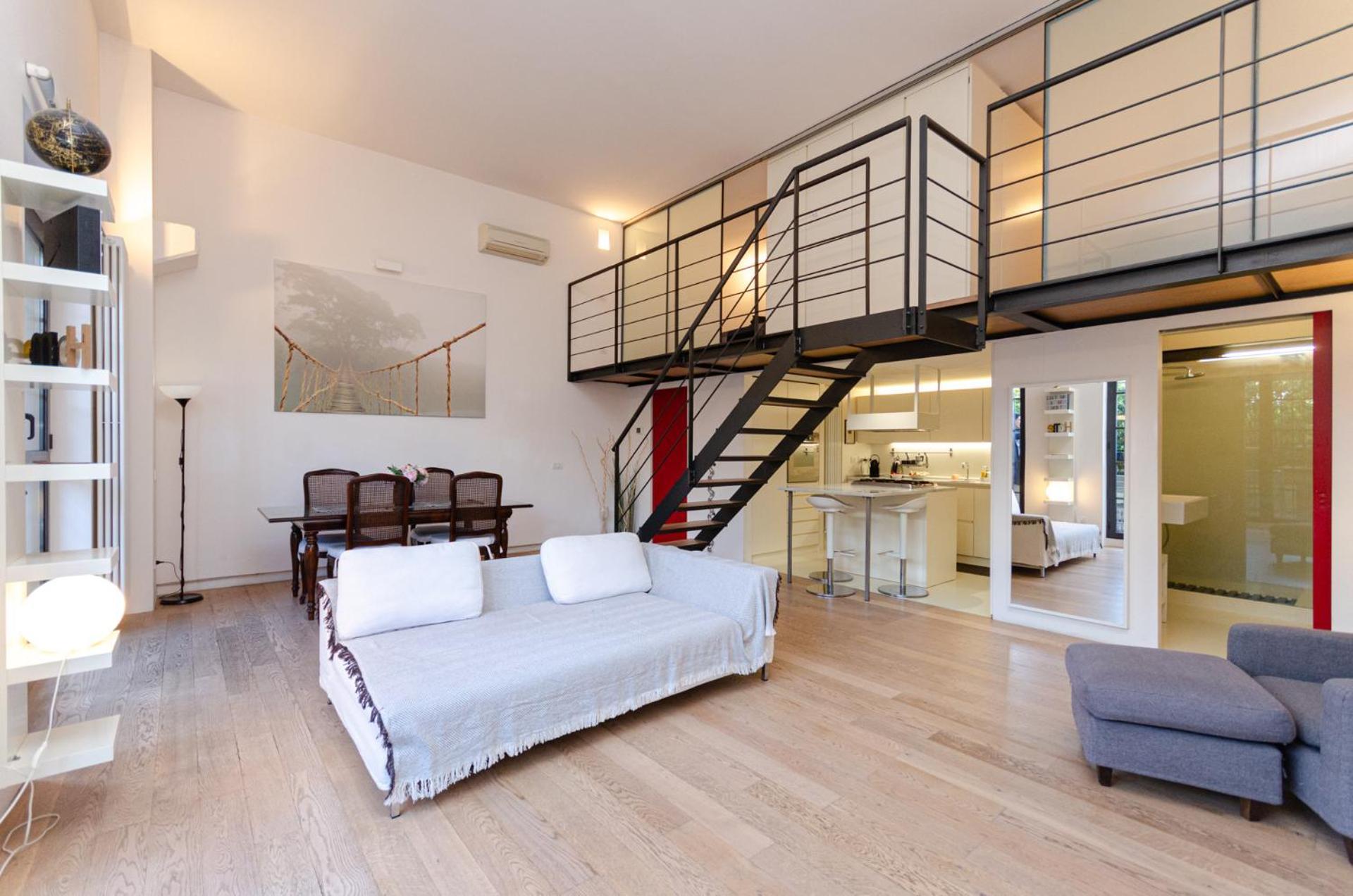 Apartamento Vivimihome Loft Su Due Livelli Con Terrazzo