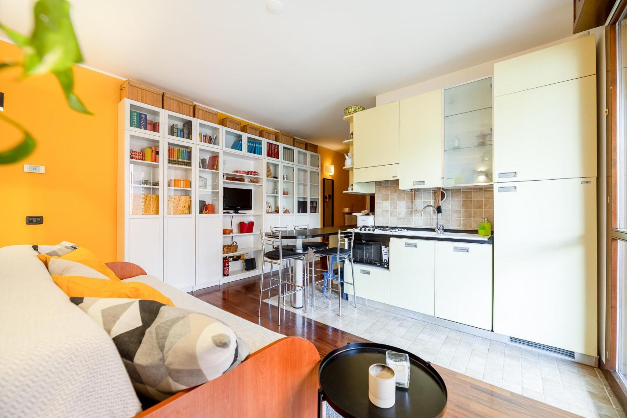 Apartment Bright And Quiet With Terrace - M3 Lodi 10min Mailand