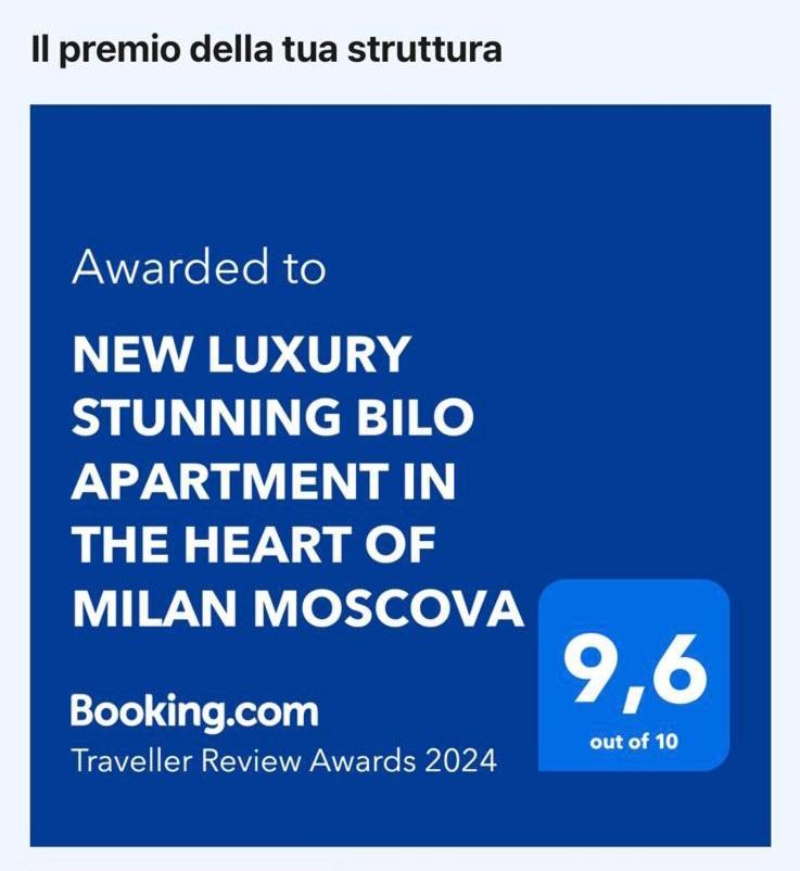New Luxury Stunning Bilo In The Heart Of Moscova Apartamento Milão