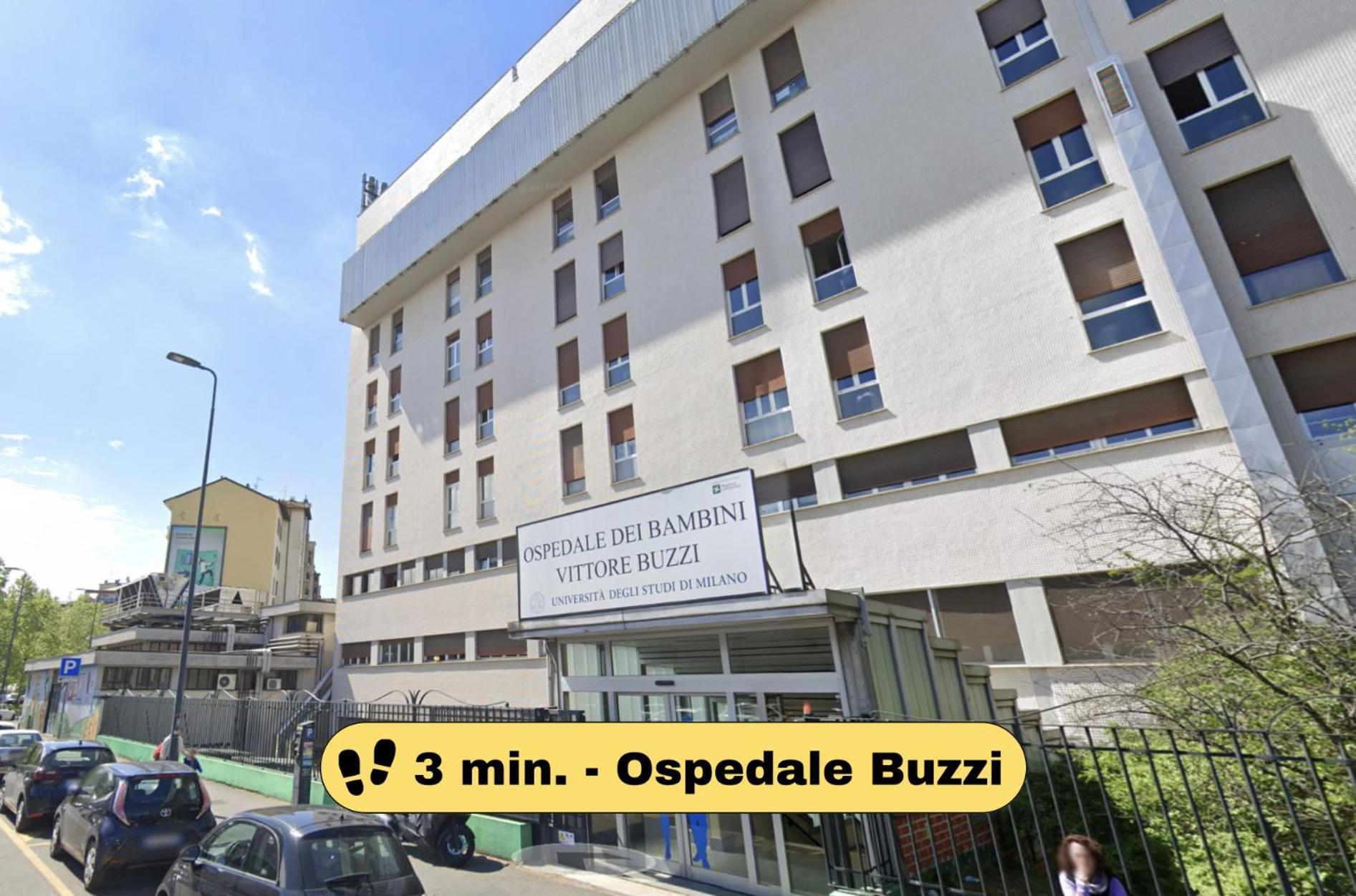 2 Bedroom - Buzzi Hospital, Sempione, Mico, 100mt Metrom5 Milão