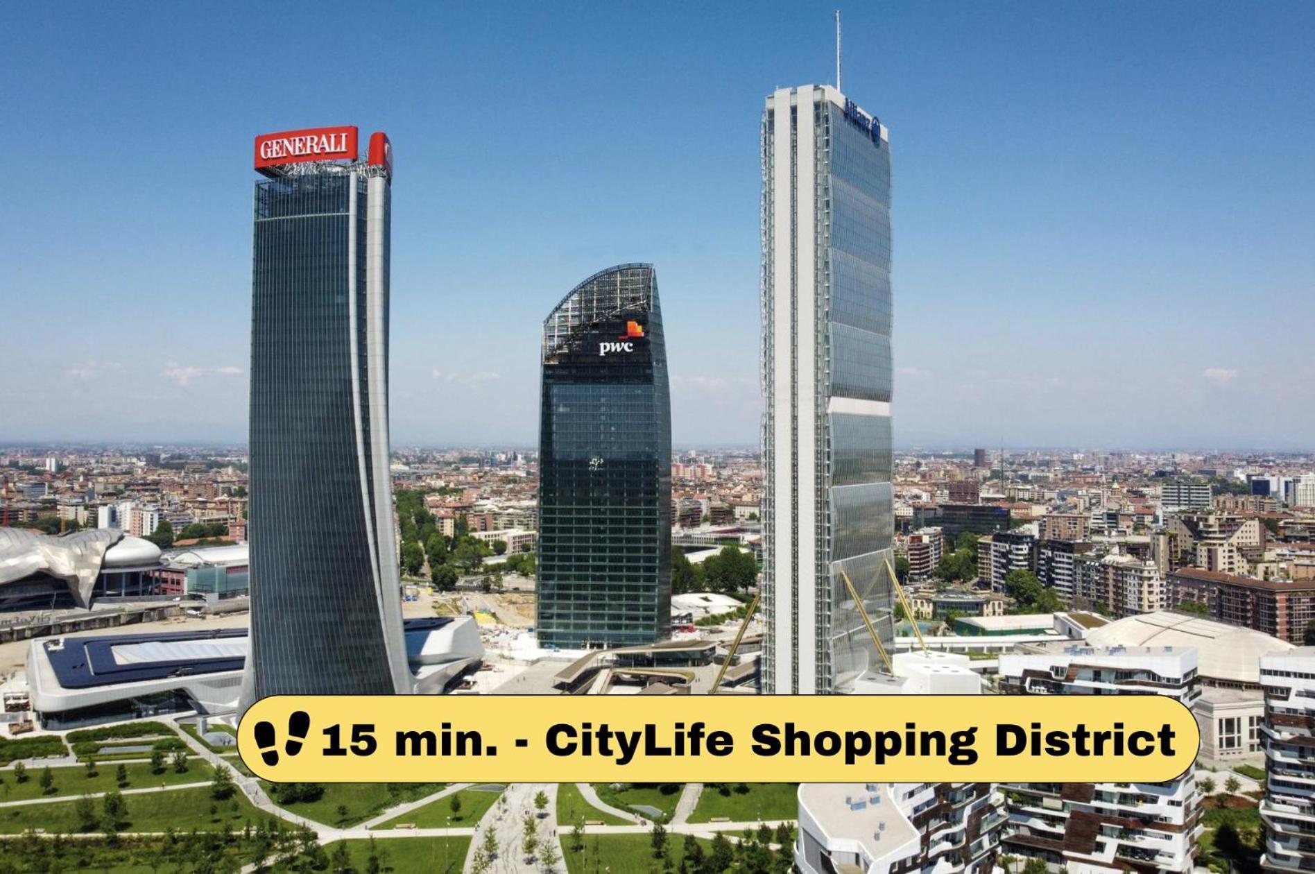 Apartamento 2 Bedroom - Buzzi Hospital, Sempione, Mico, 100mt Metrom5