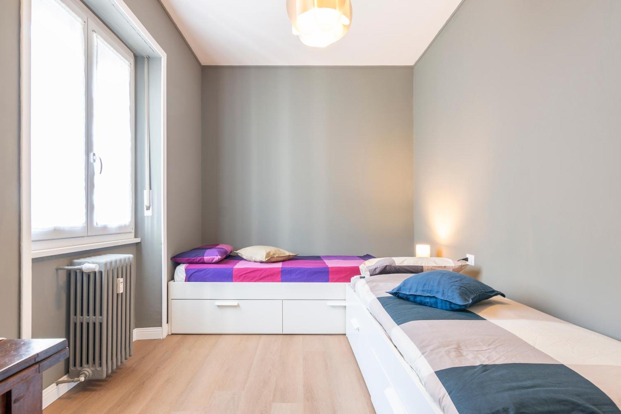 Apartment Ospitali - Dimora Tina, Ampio Trilocale In Zona Lambrate Comodo X4 Mailand