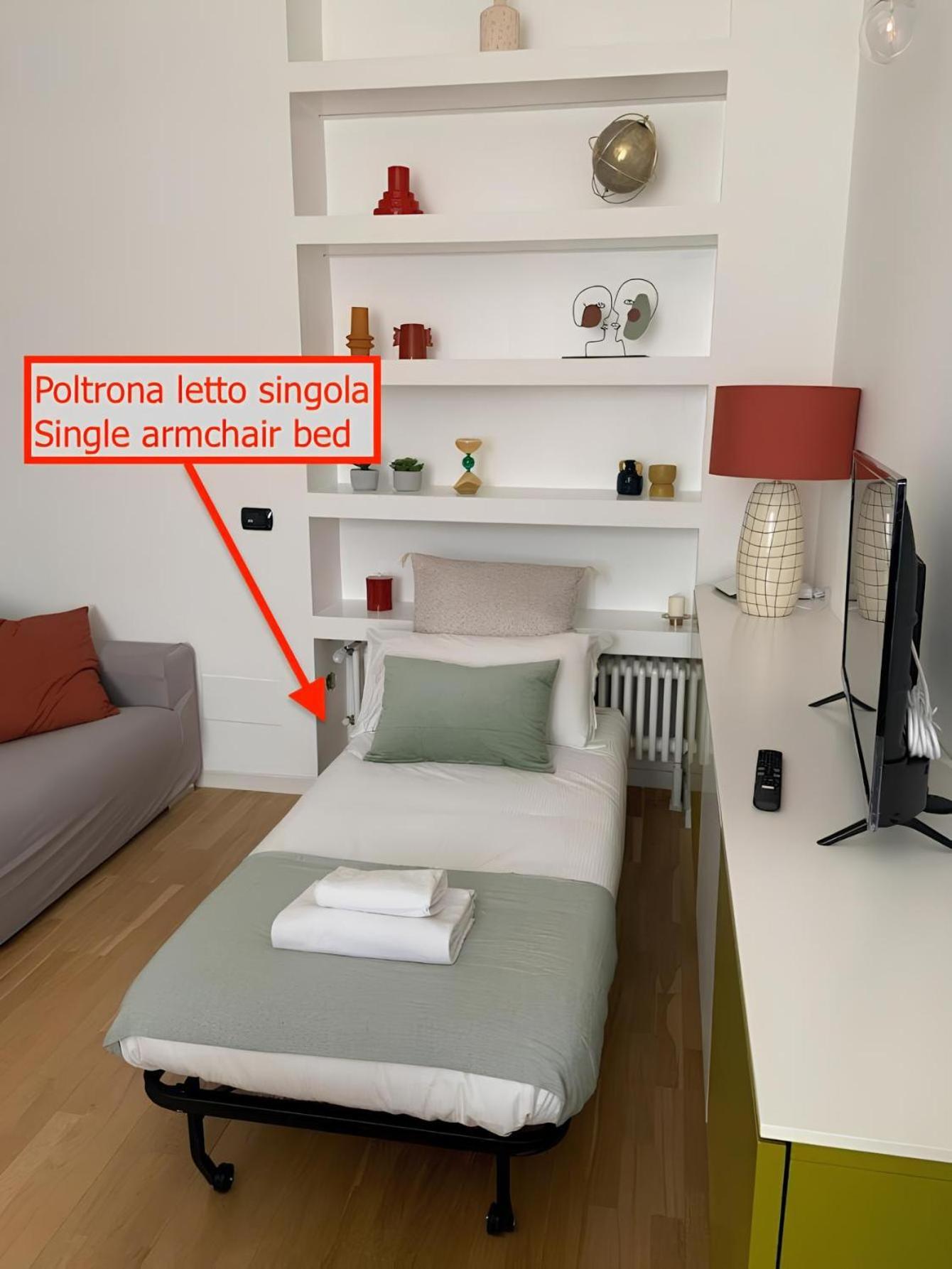 Apartment Ospitali - Casa Armonia Delizioso Bilo Vicino A Piola Milan
