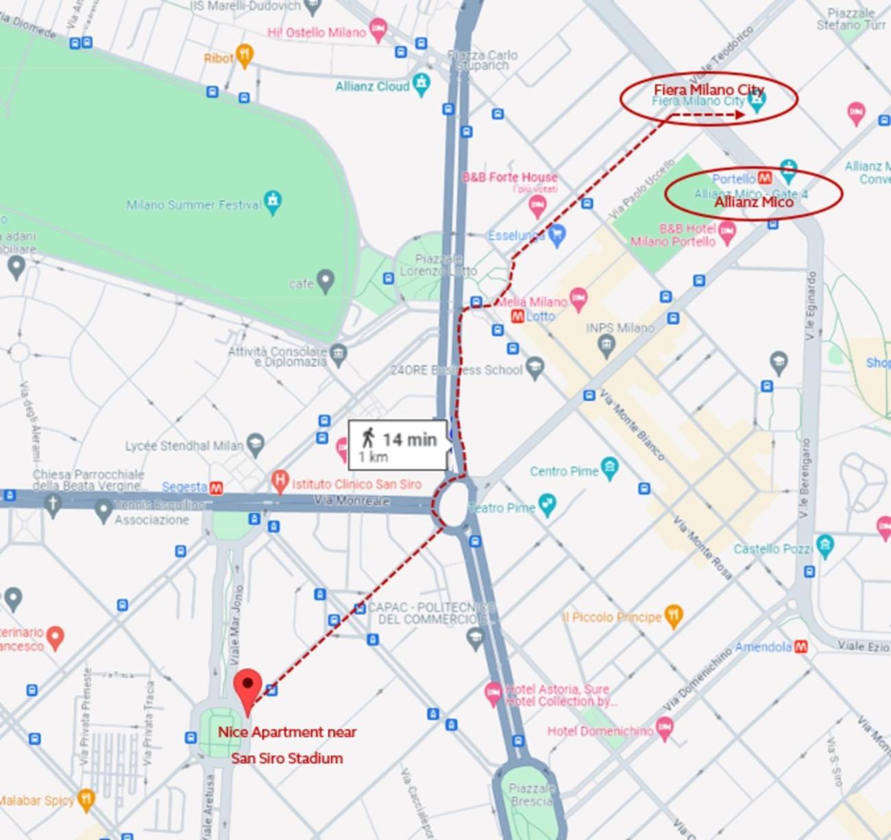Near San Siro Stadium *