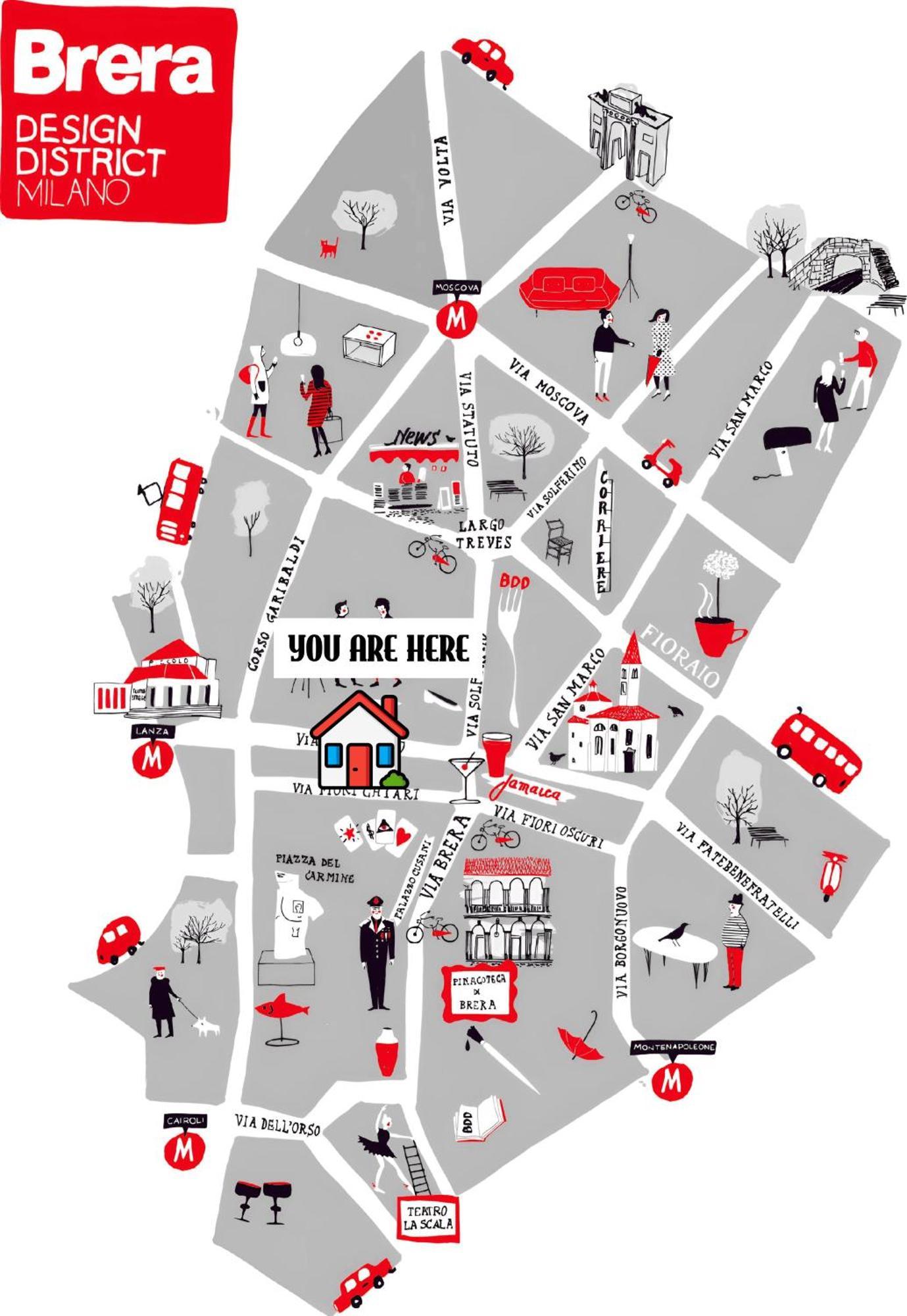 Apartment Brera Vip Spotlight - Brera - Duomo - Castello Sforzesco - Lanza Metro M2 Milan