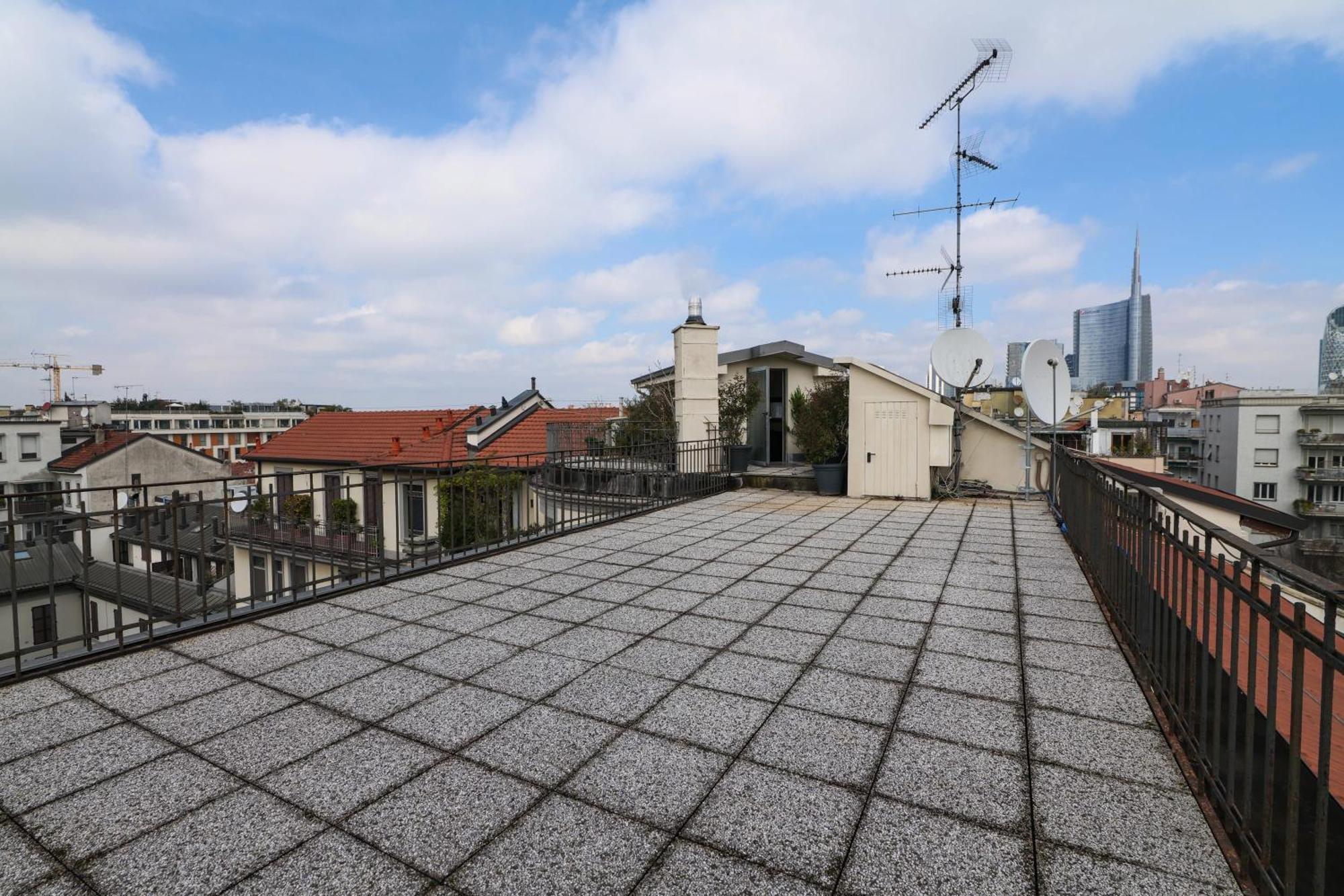 Luxury Penthouse With Rooftop Terrace Mailand