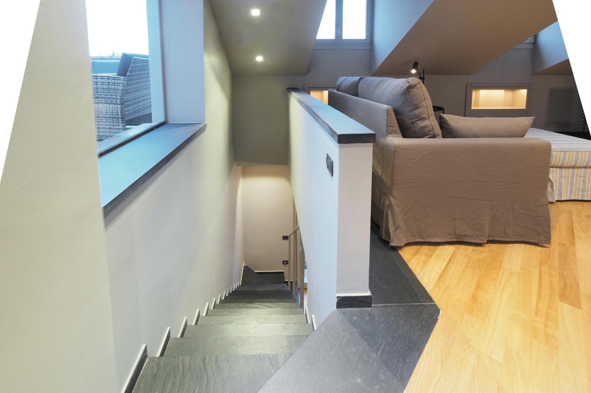 Splendido Attico Con 2 Terrazzi In Brera Milão