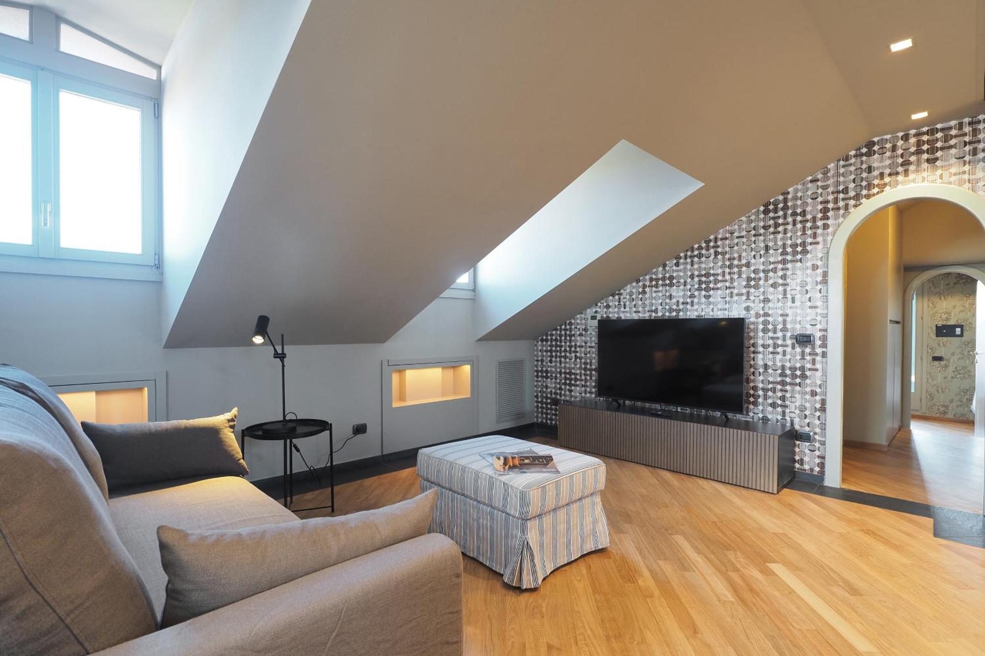 Splendido Attico Con 2 Terrazzi In Brera Apartamento *