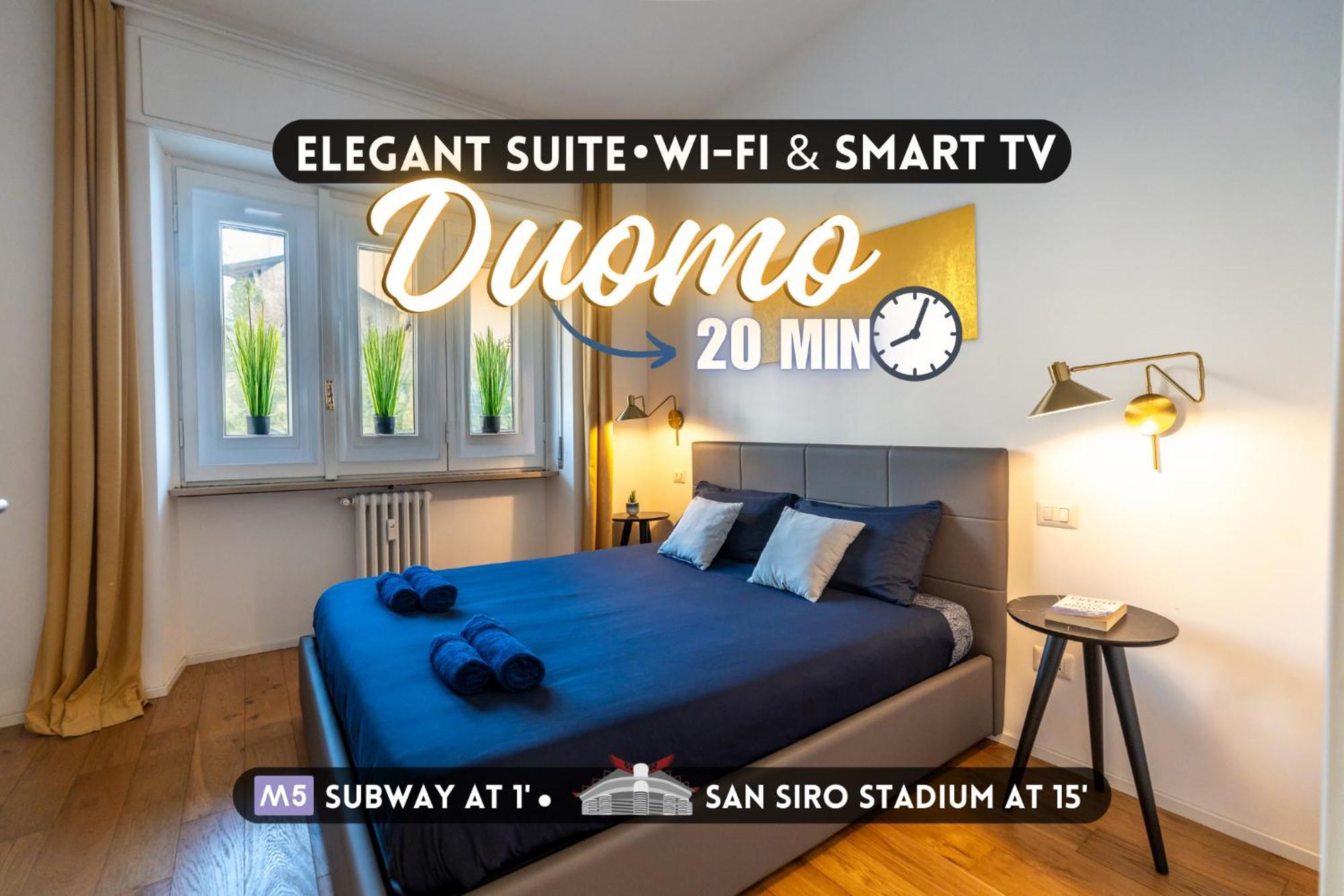 Duomo-Corso Como - Suite Elegante - Metro M5 Ad 1 Min Apartment *