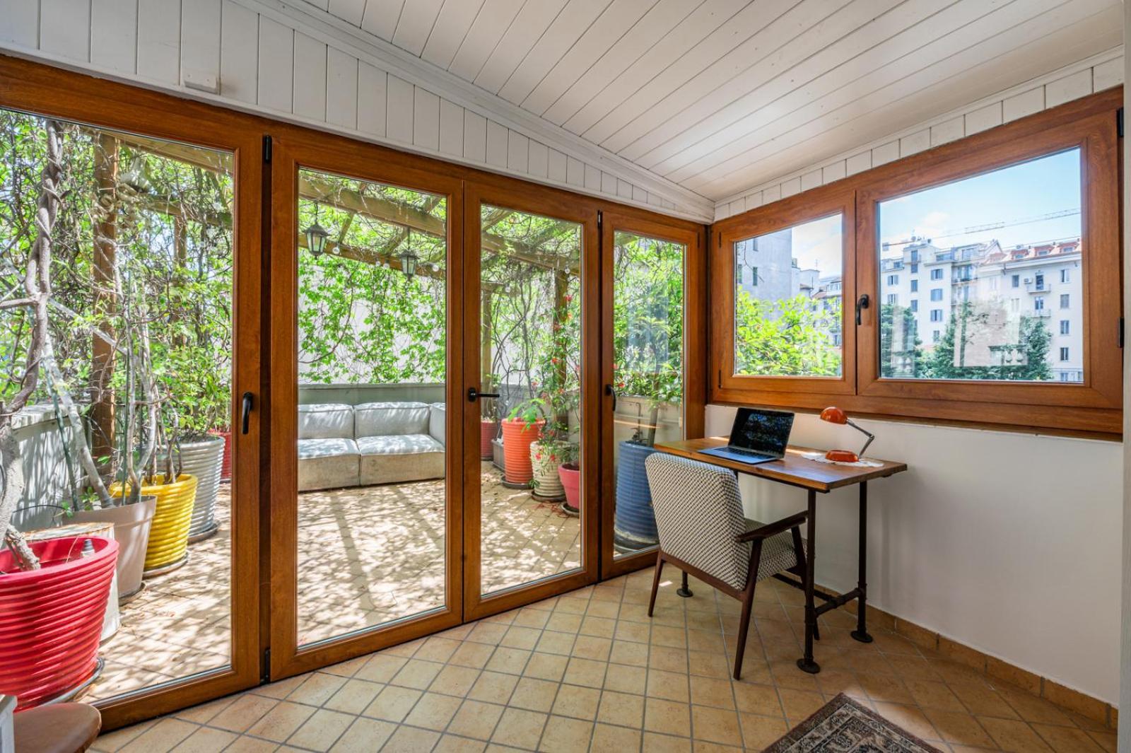 Porta Romana's Nest - Accogliente Con Terrazza Privata Apartamento